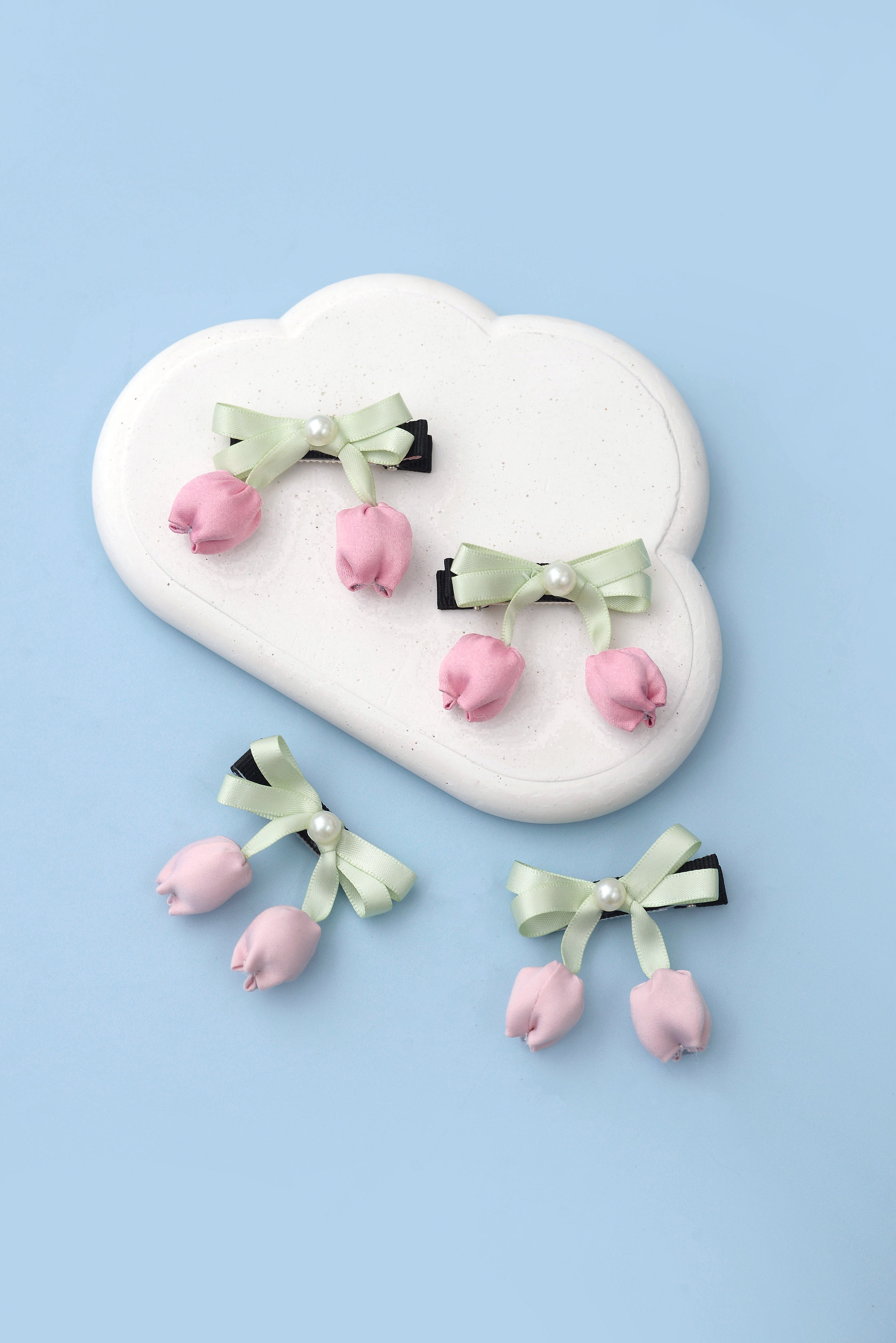 Candy Love Hairpin in Pink