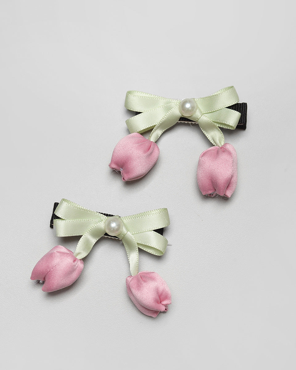 Candy Love Hairpin in Pink