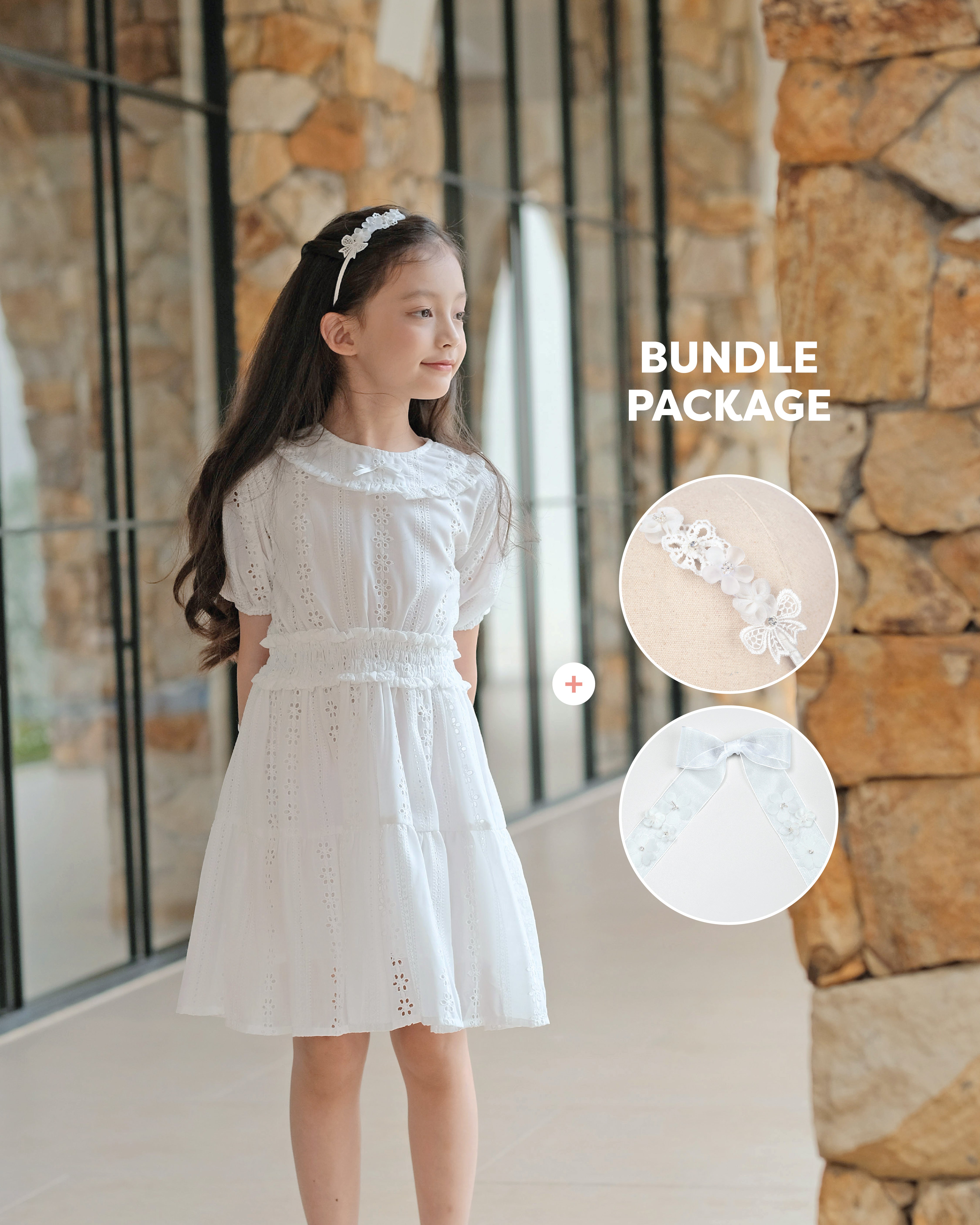 Alethea Package in White