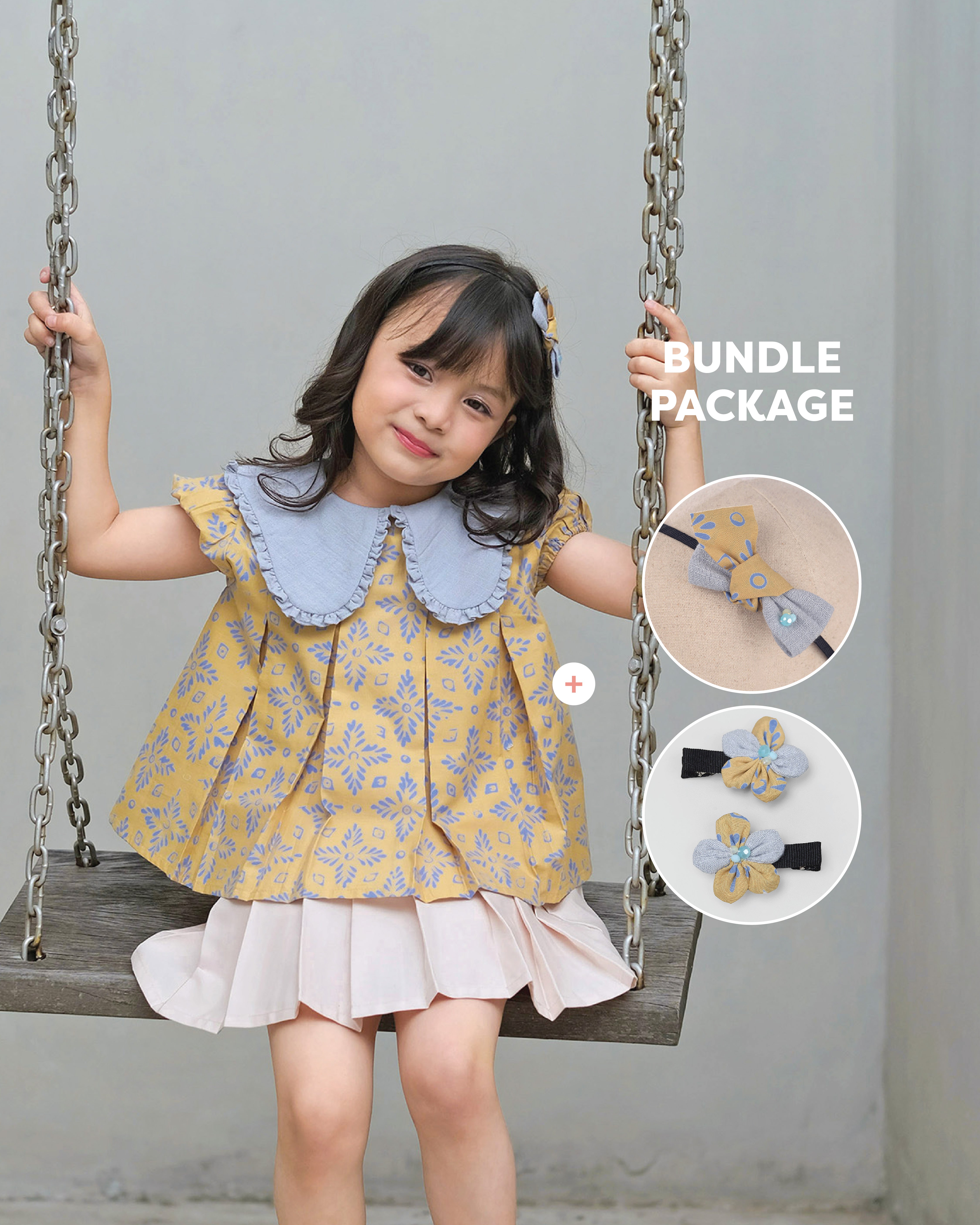 Lestari Batik Package in Yellow