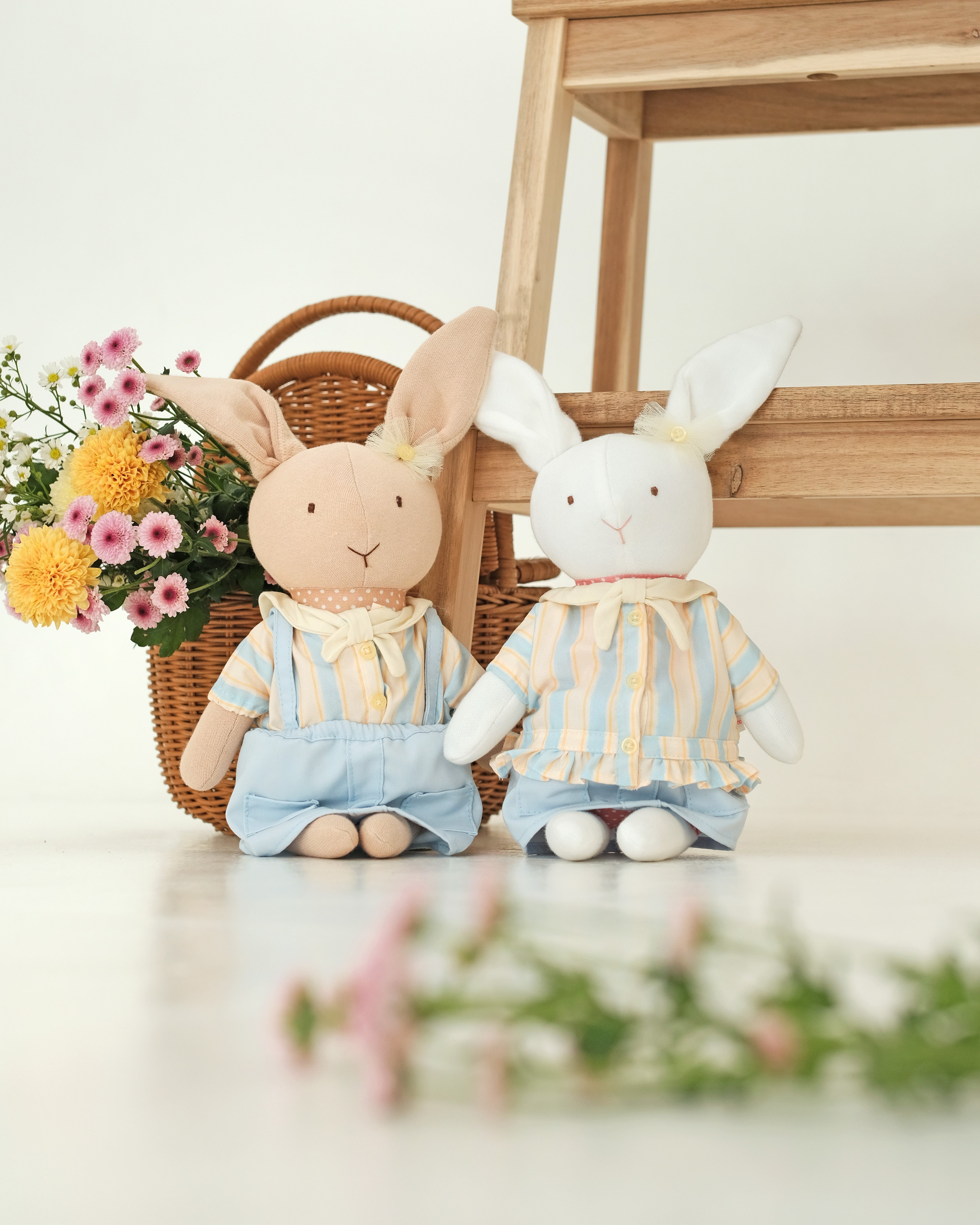 Sweet Harvest Coco & Lollie Bunny Doll