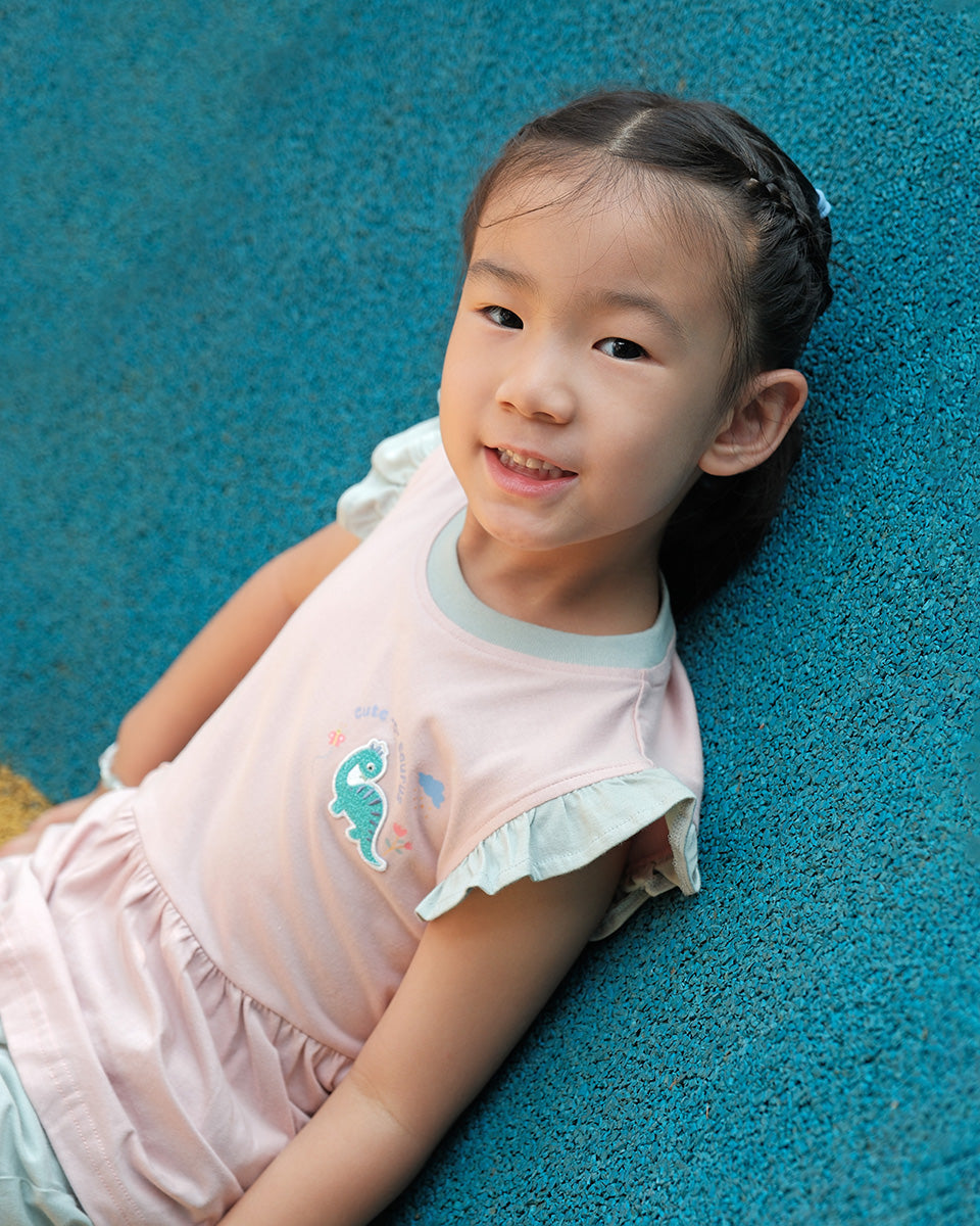 Cute A Saurus Tee Set