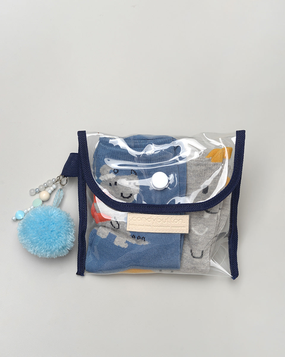 .candybutton. Socks Package - Dino