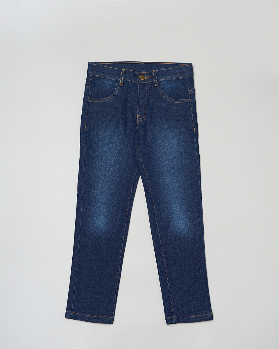 Klein Straight Jeans in Dark Denim