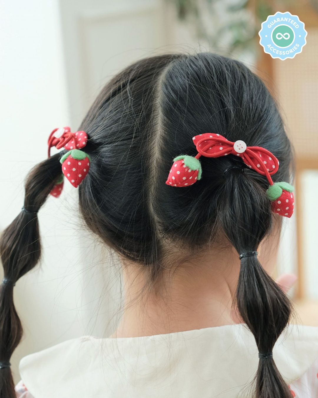 Fraise Hairpin in Red