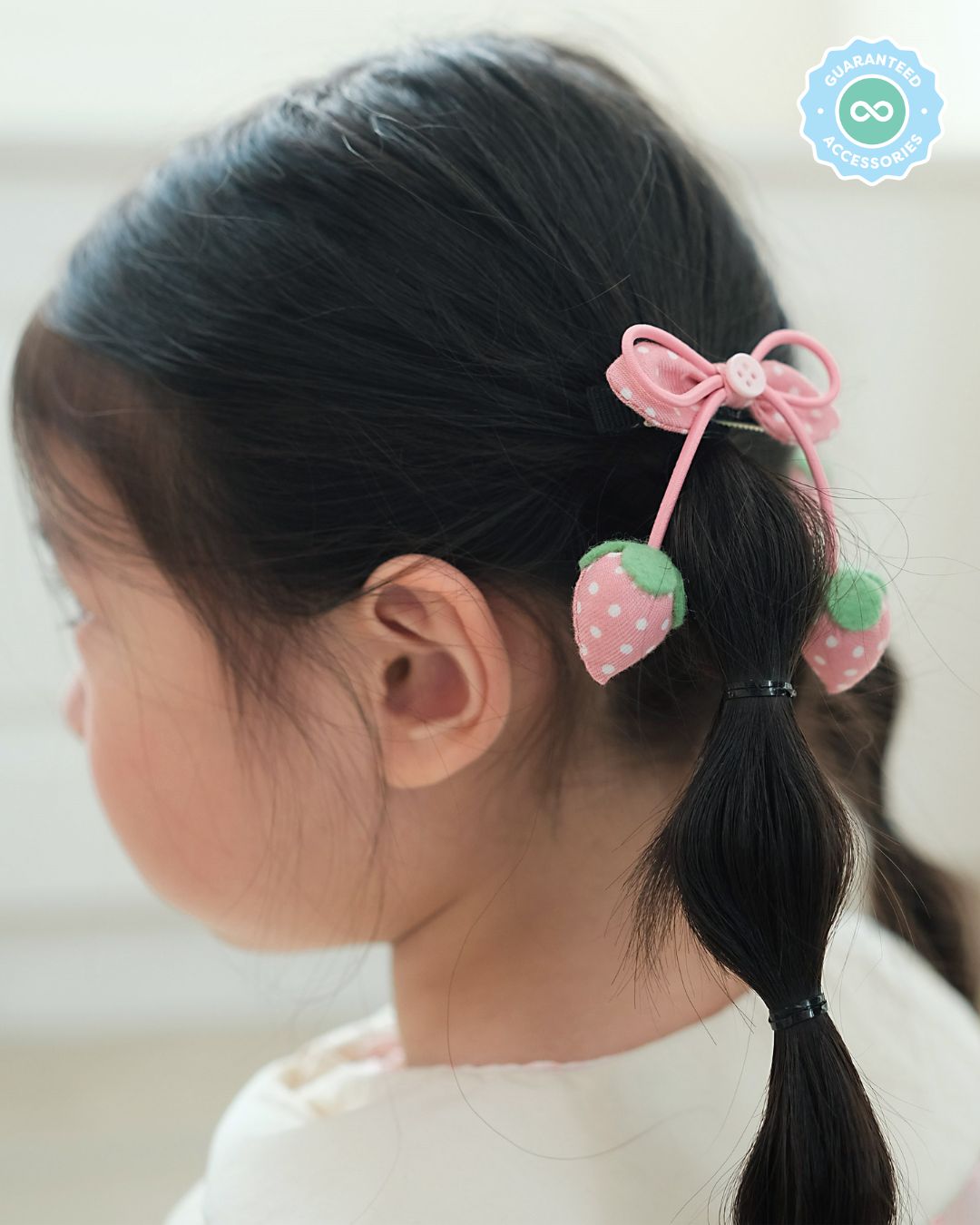 Fraise Hairpin in Pink