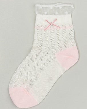 Lace Ribbon Socks
