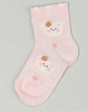 Strawberry Bear Socks