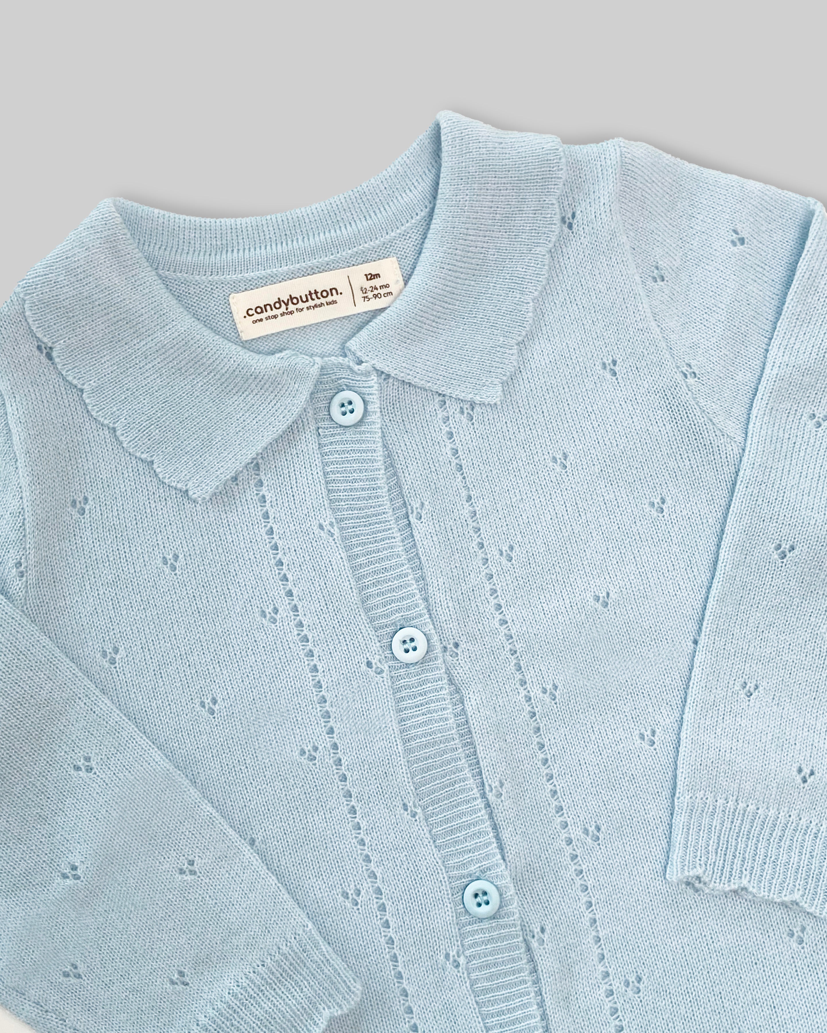 Diane Cardigan in Baby Blue