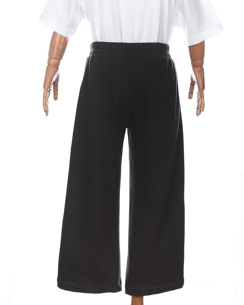 Ace Wide Leg Pants in Charcoal