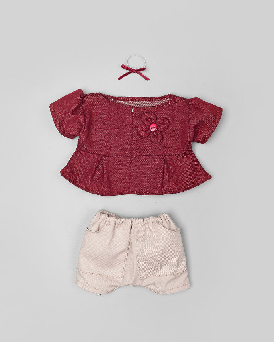 Faith Peplum Doll Clothes