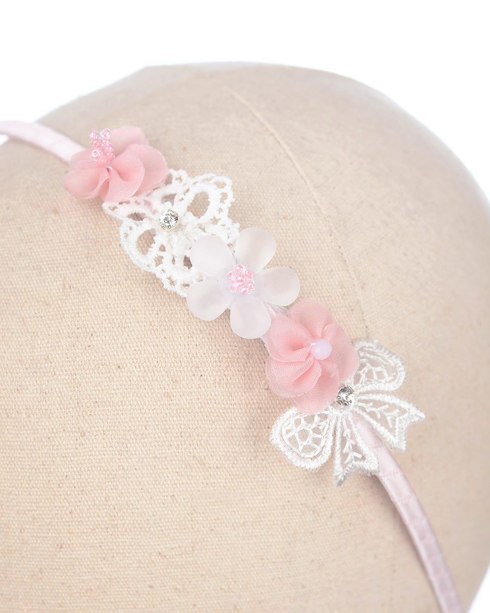 Isadora Headband in Pink