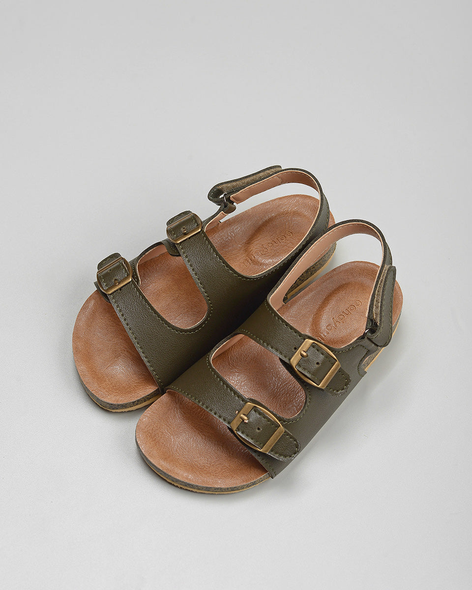 Rocco Sandals in Olive