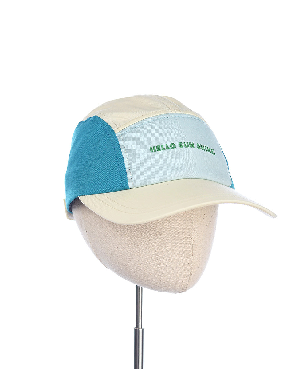 Summer Bicolor Cap in Blue