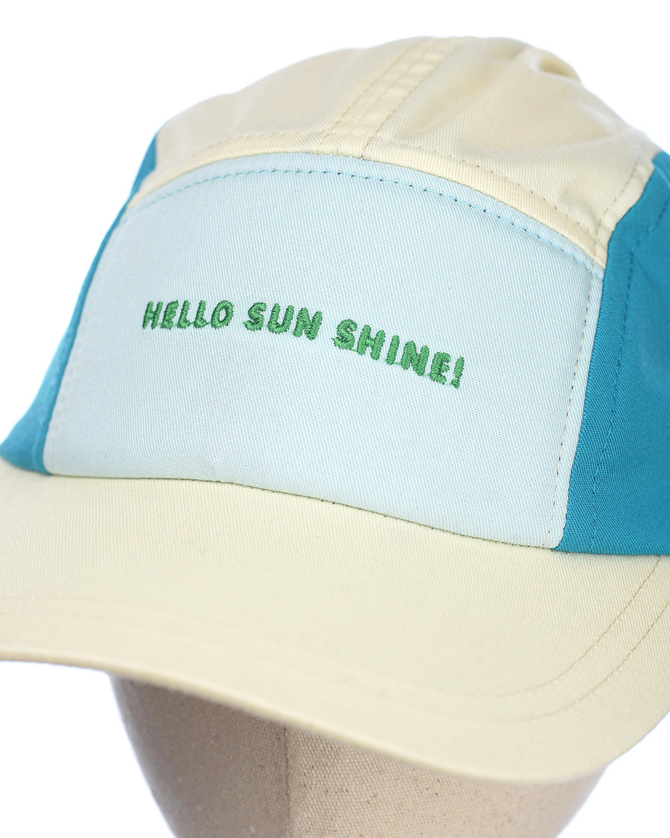 Summer Bicolor Cap in Blue
