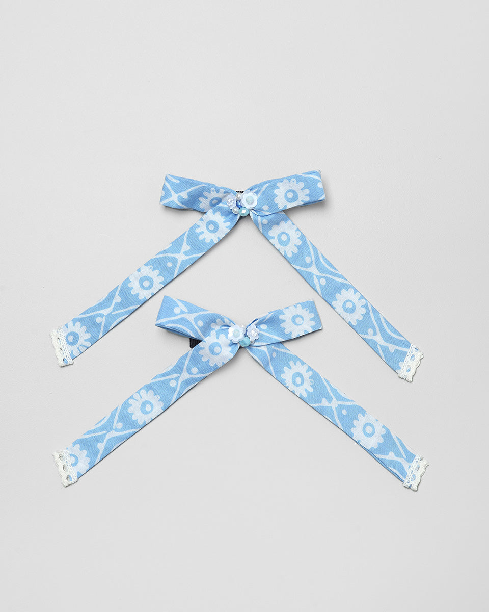 Nirmala Bow in Blue