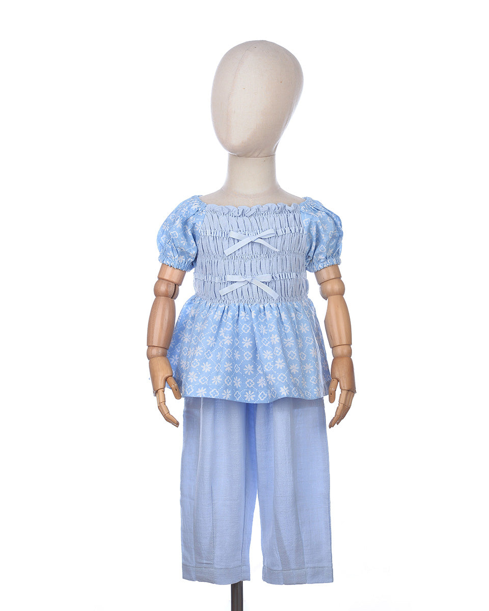 Sekar Batik Smock in Blue