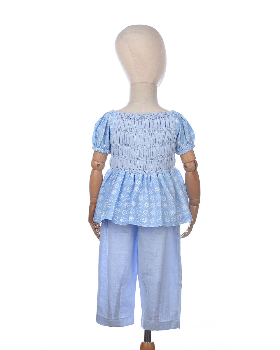 Sekar Batik Smock in Blue