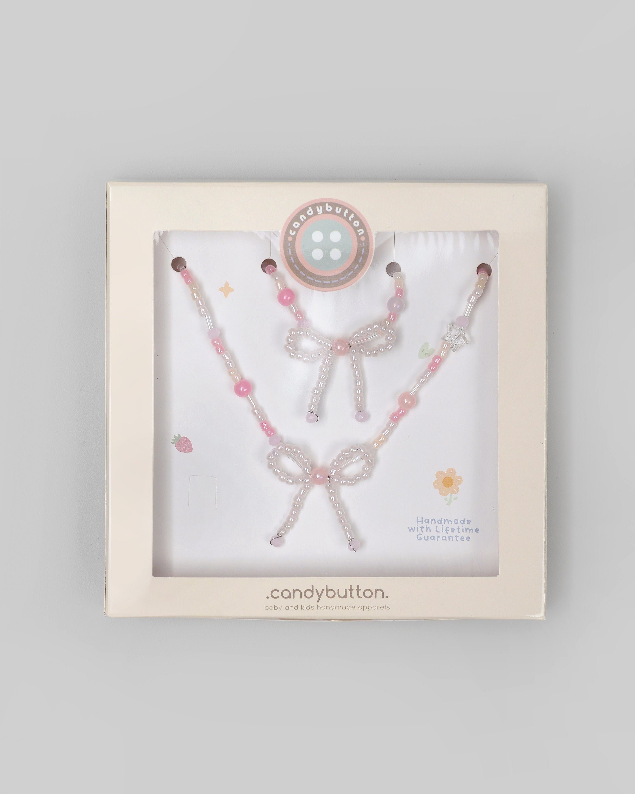 Quincy Necklace in Pink