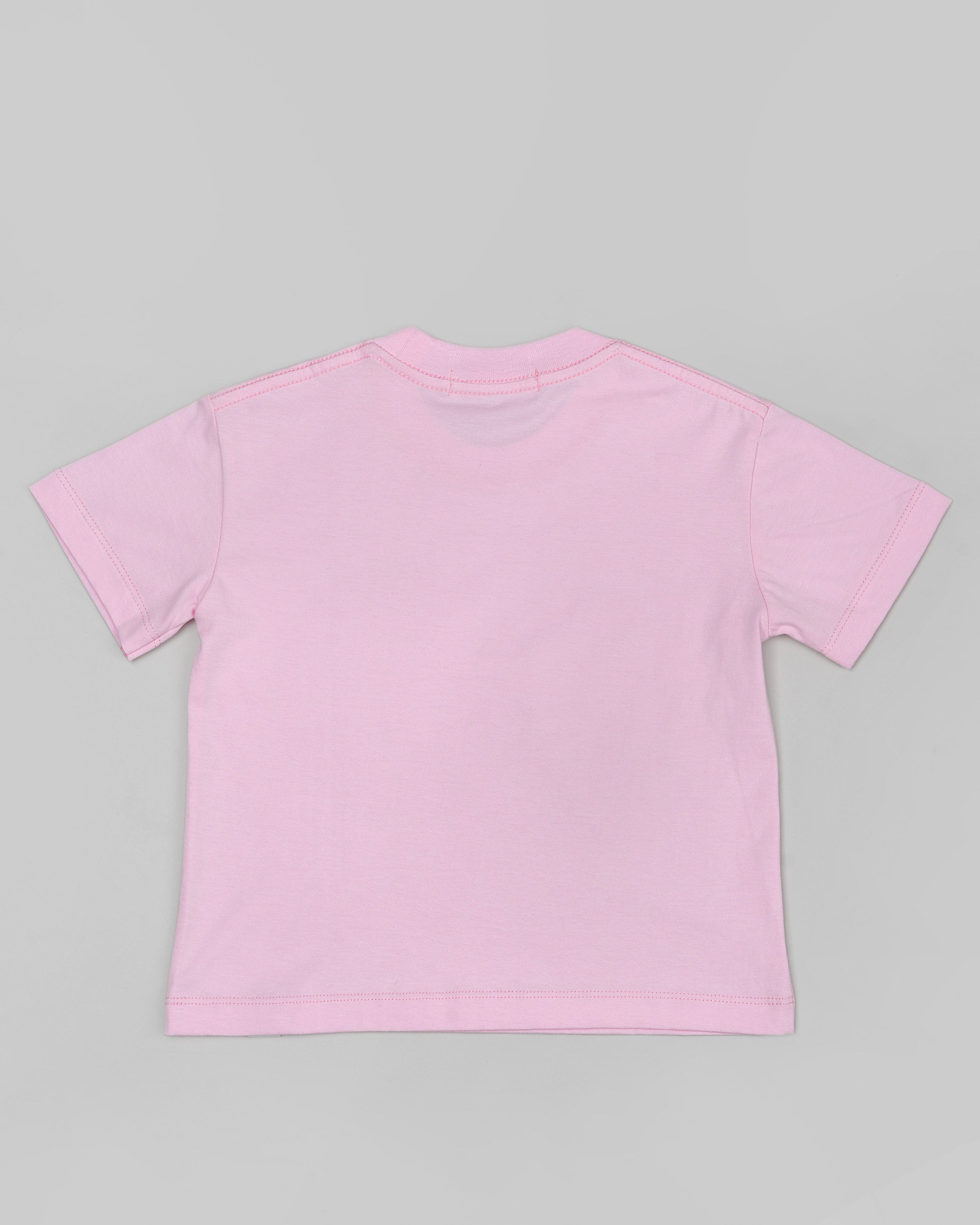 Ribbon T-shirt Girl in Pink