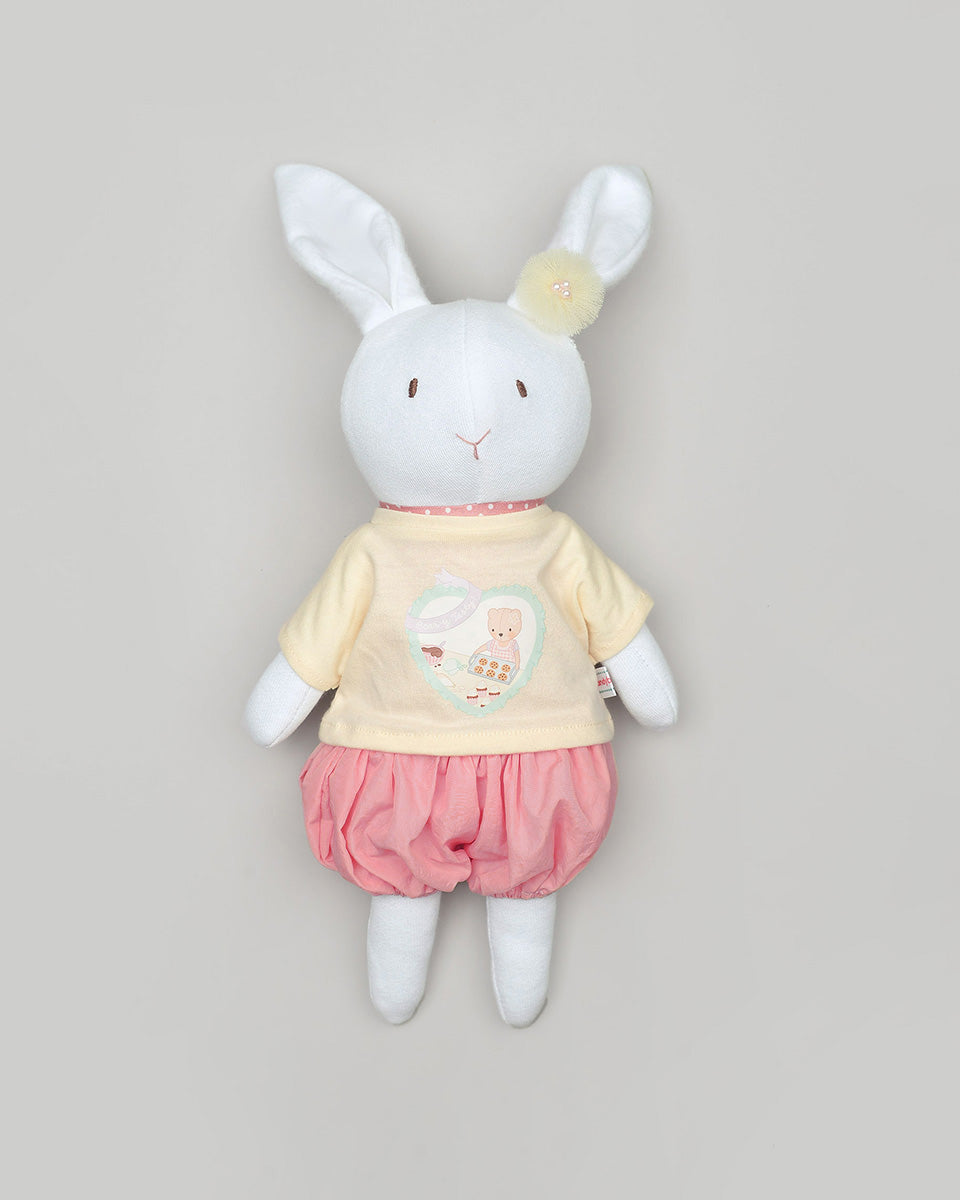 Lollie Bunny Doll in Tee Clothes