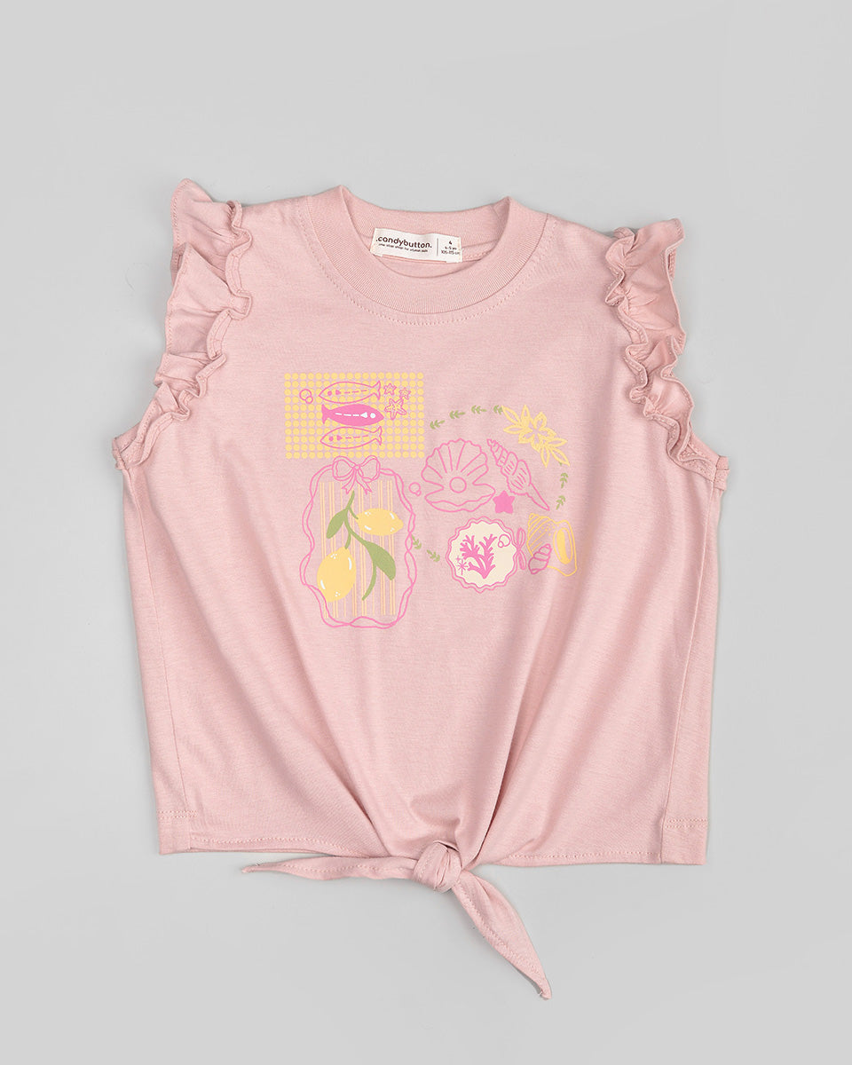 Pearl T-Shirt in Pink