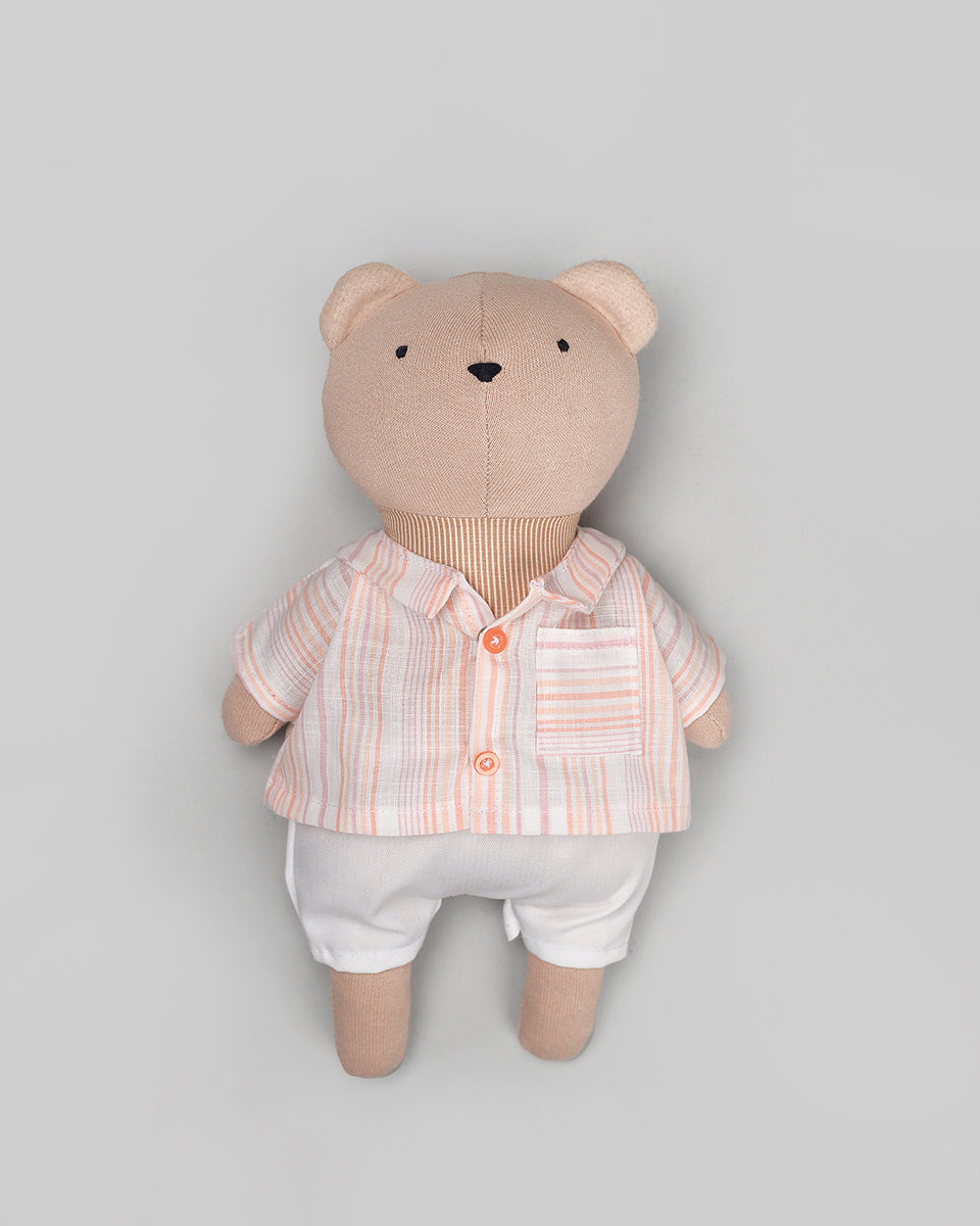 Bruno Bear Doll in Soren Clothes