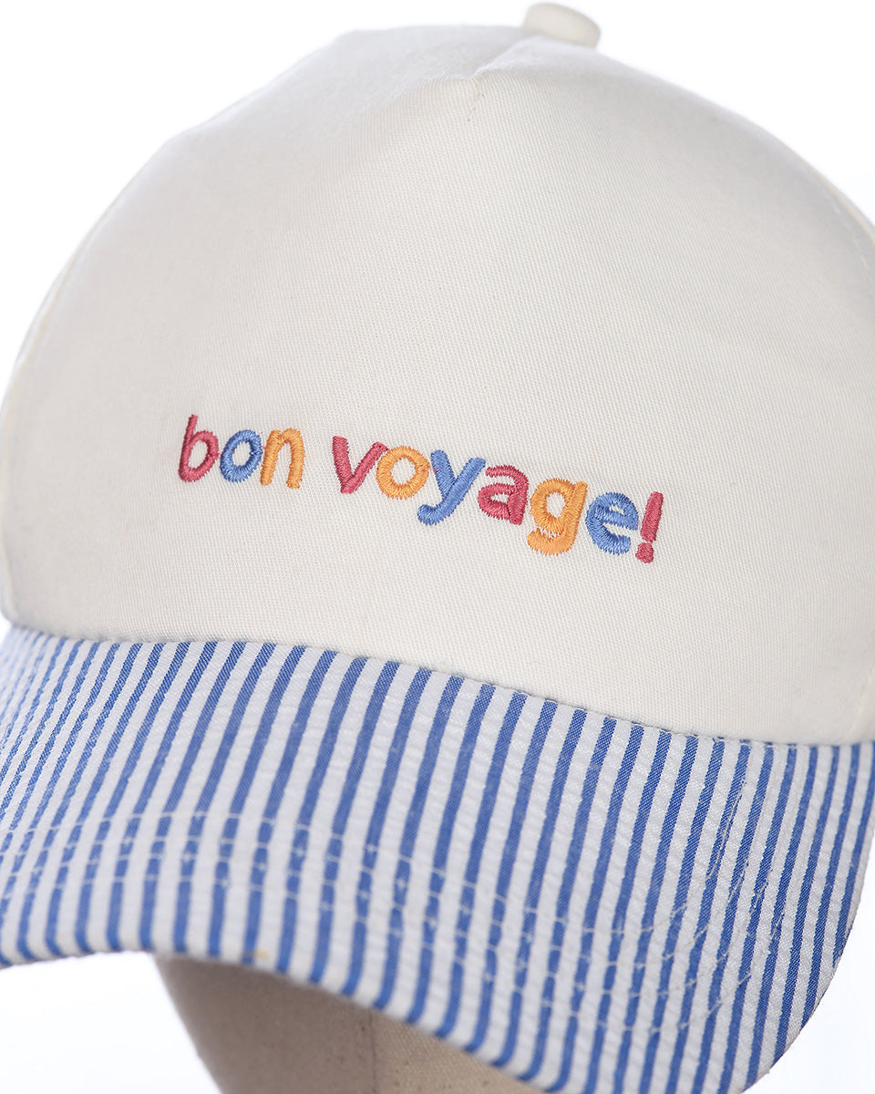 Bon Voyage Cap in Blue