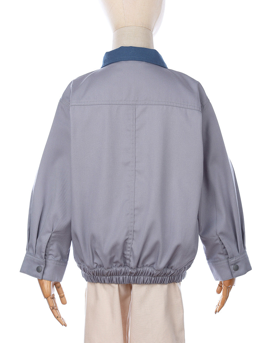 Crunchie Charm Boy Jacket in Charcoal