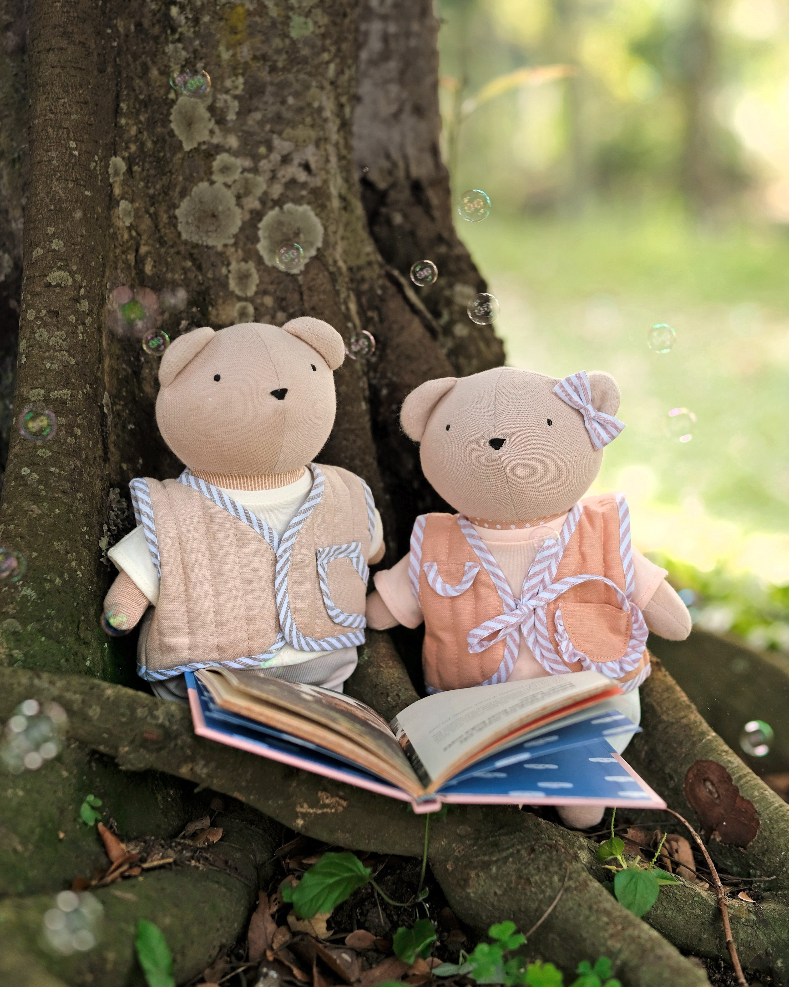 Bruno & Dolly Doll in Quilted Vest