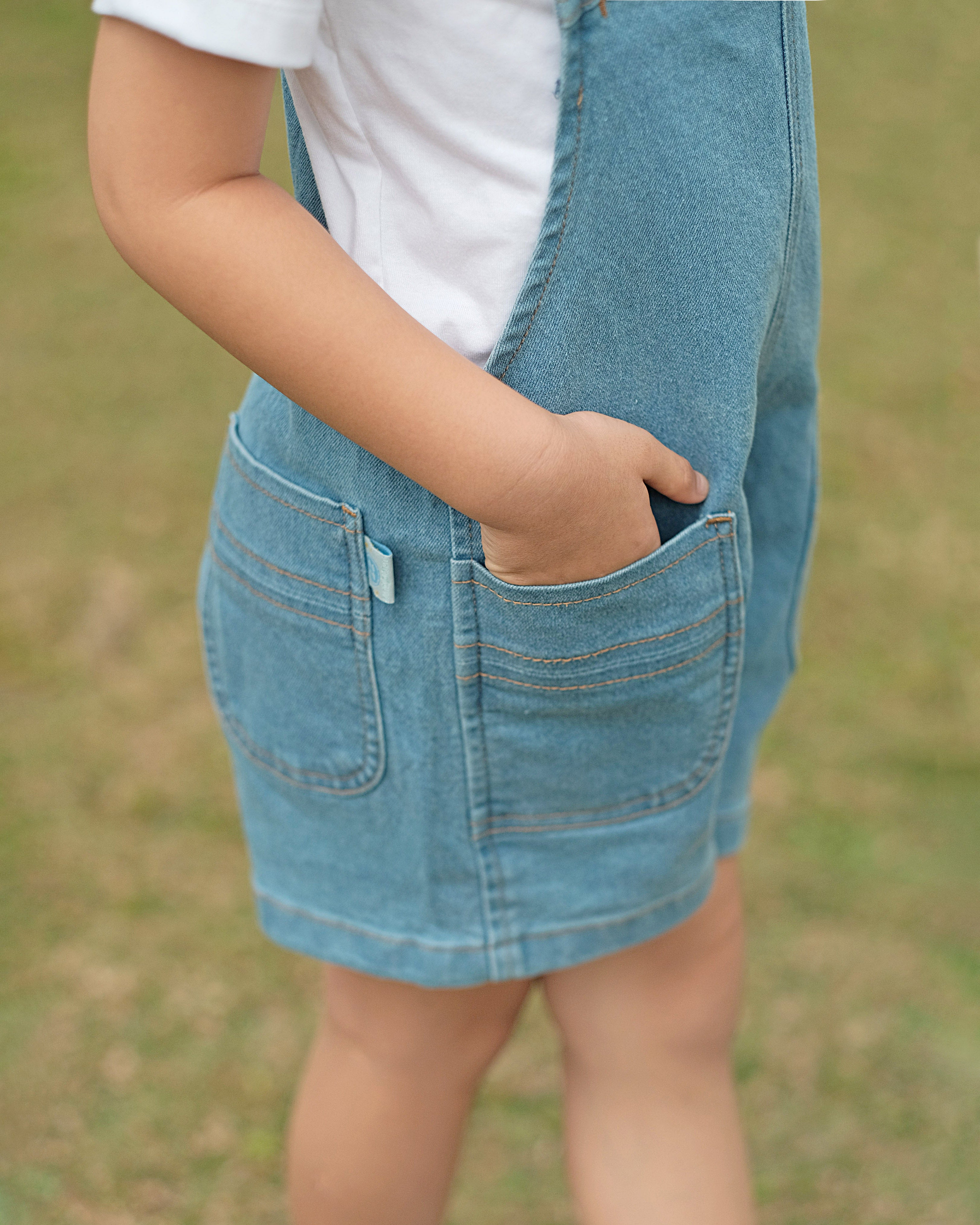Niki Overall Light Denim