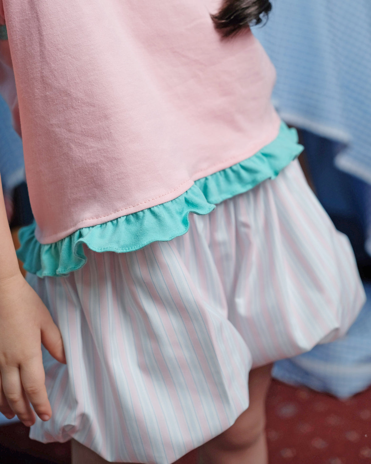 Lila Balloon Short