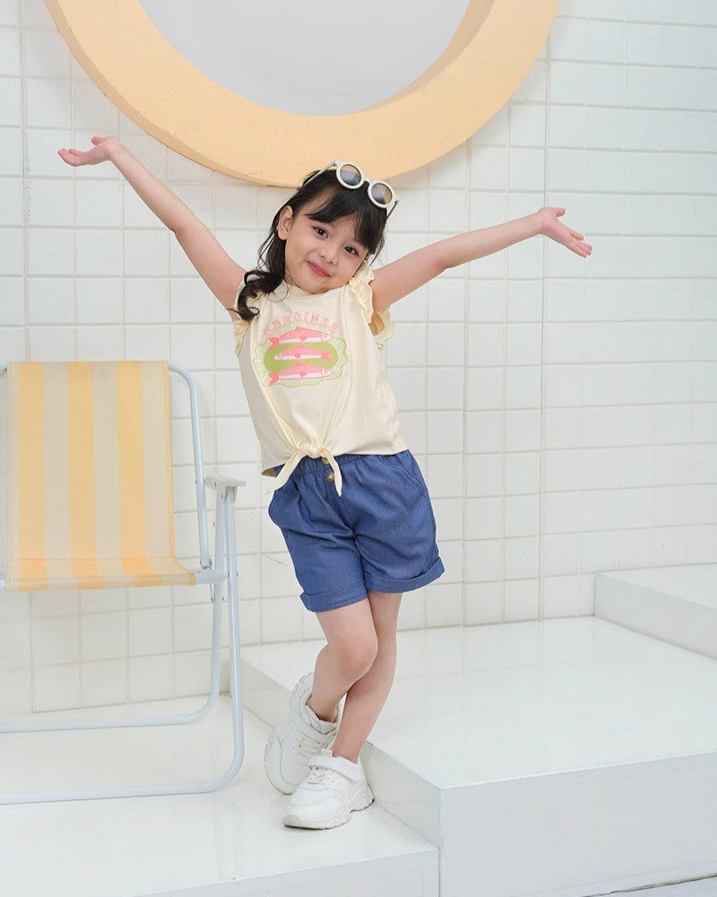 Pearl T-Shirt in Cream