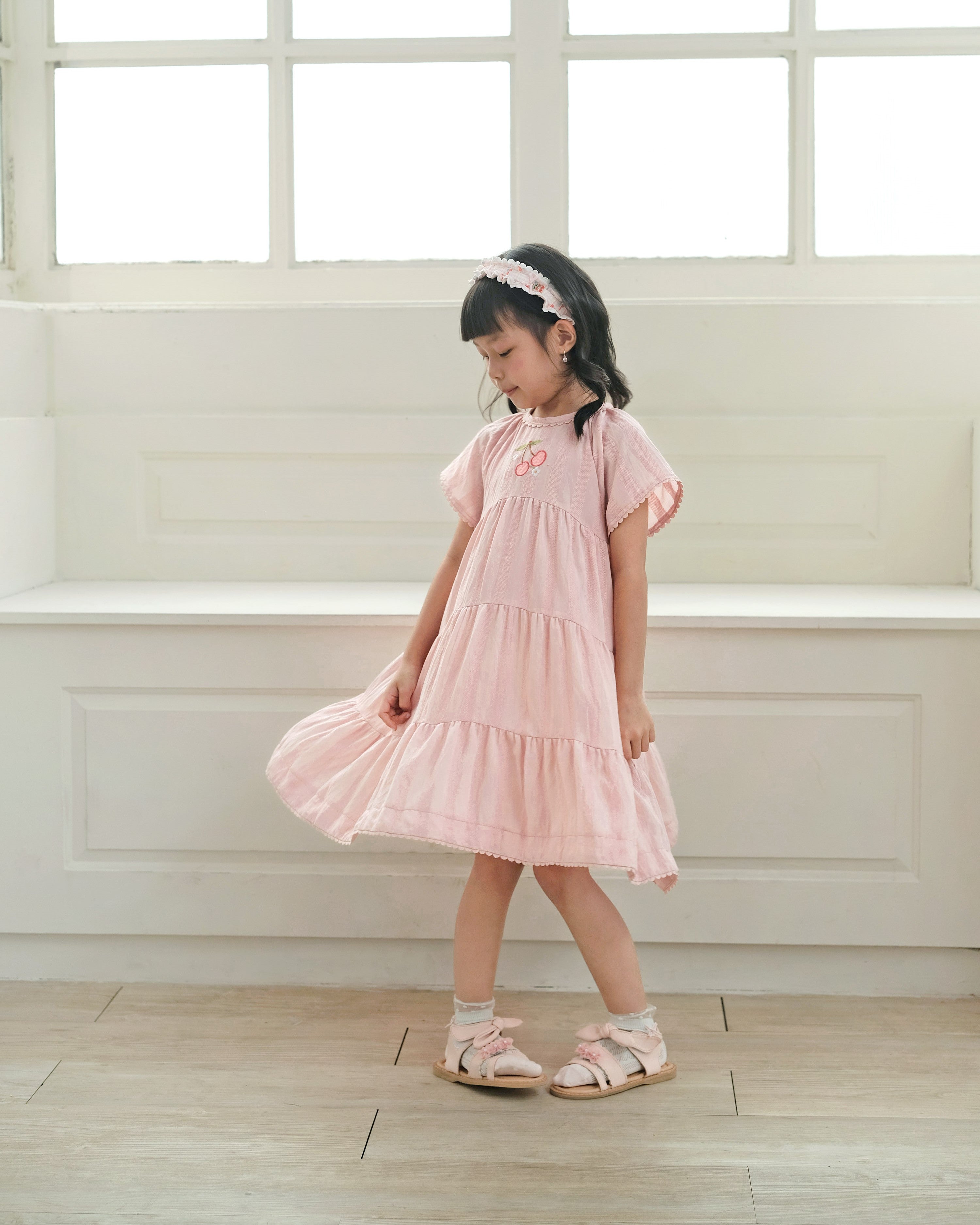 Claire Dress in Pink