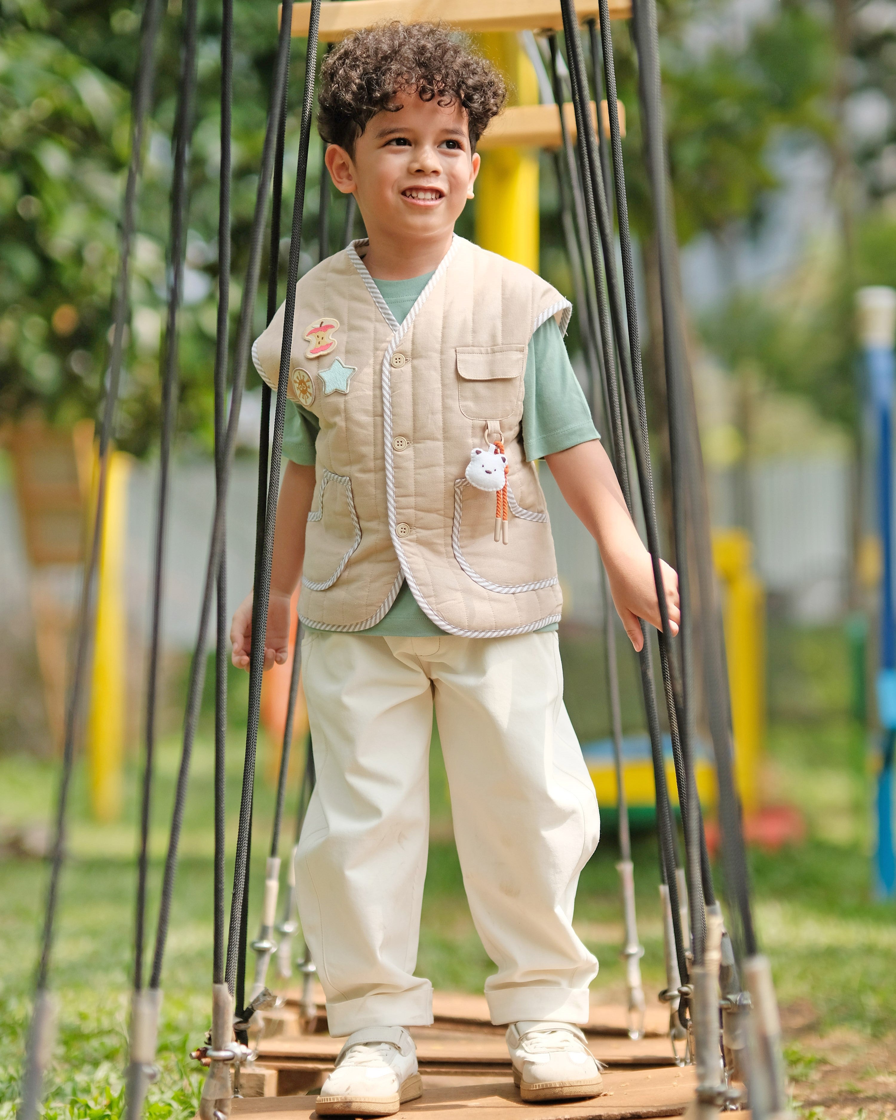 Mardi Quilted Vest + Patch Package