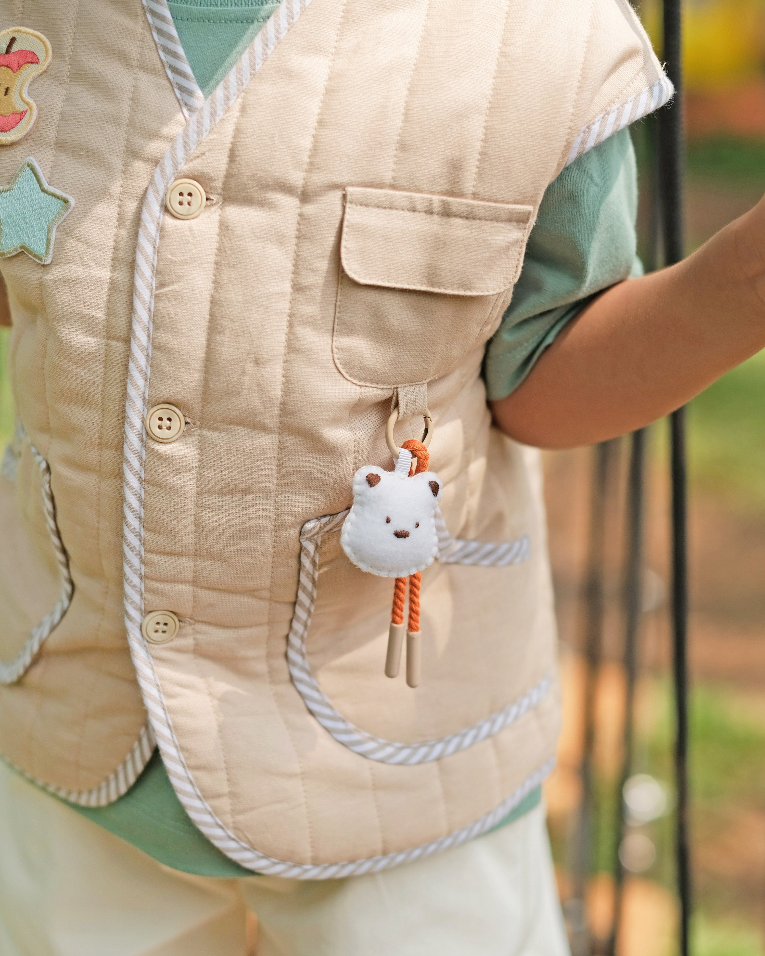 Mardi Quilted Vest + Patch Package