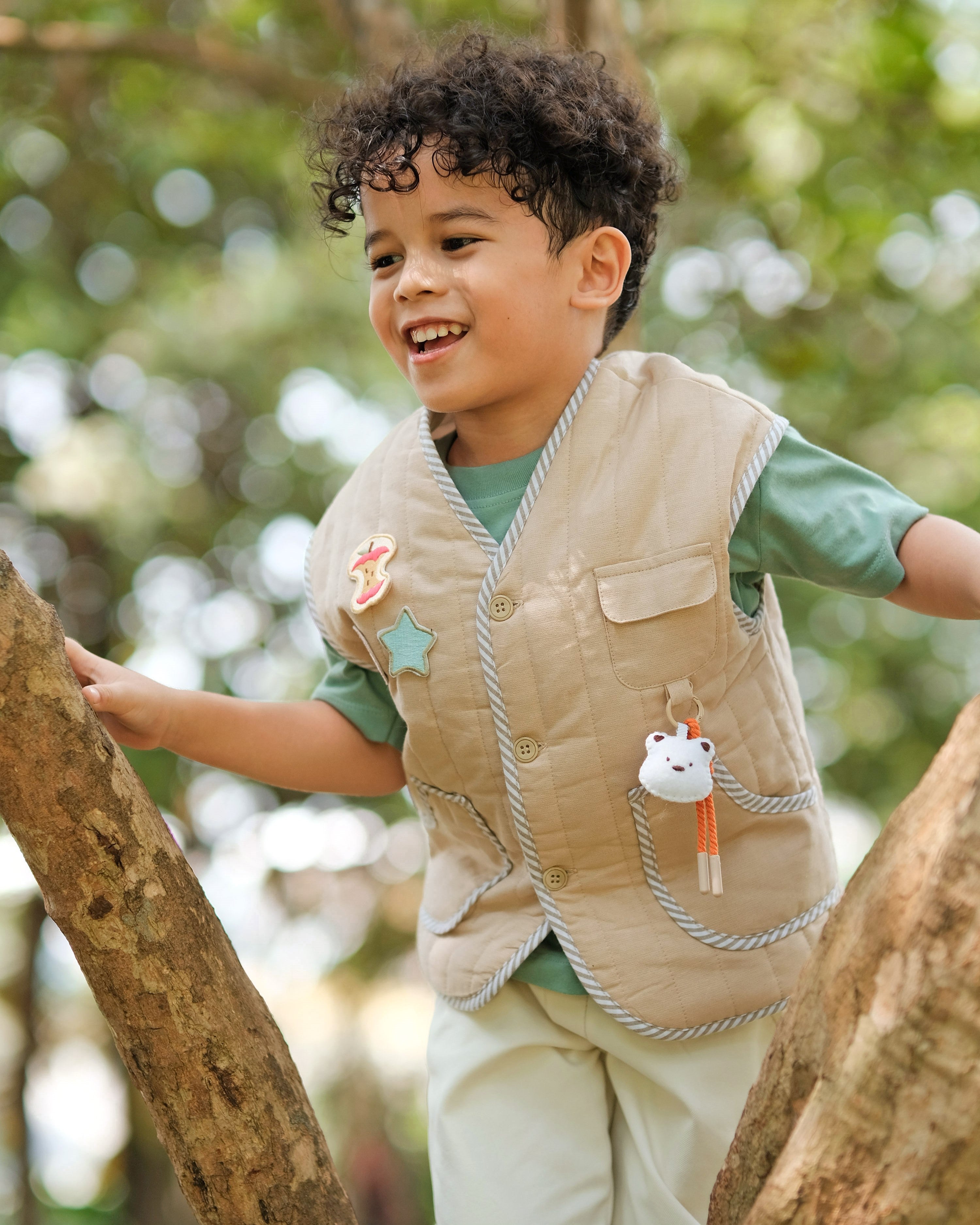 Mardi Quilted Vest + Patch Package