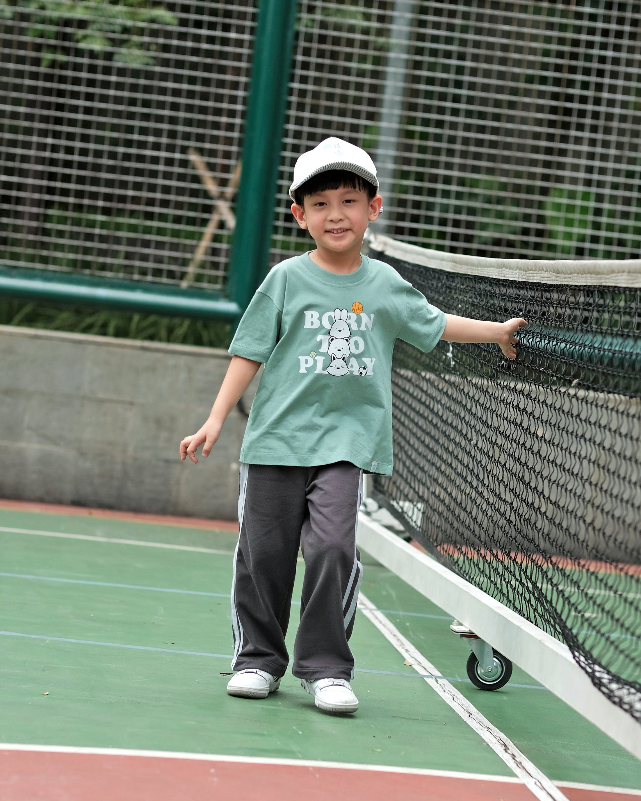 Born To Play T-Shirt in Deep Teal