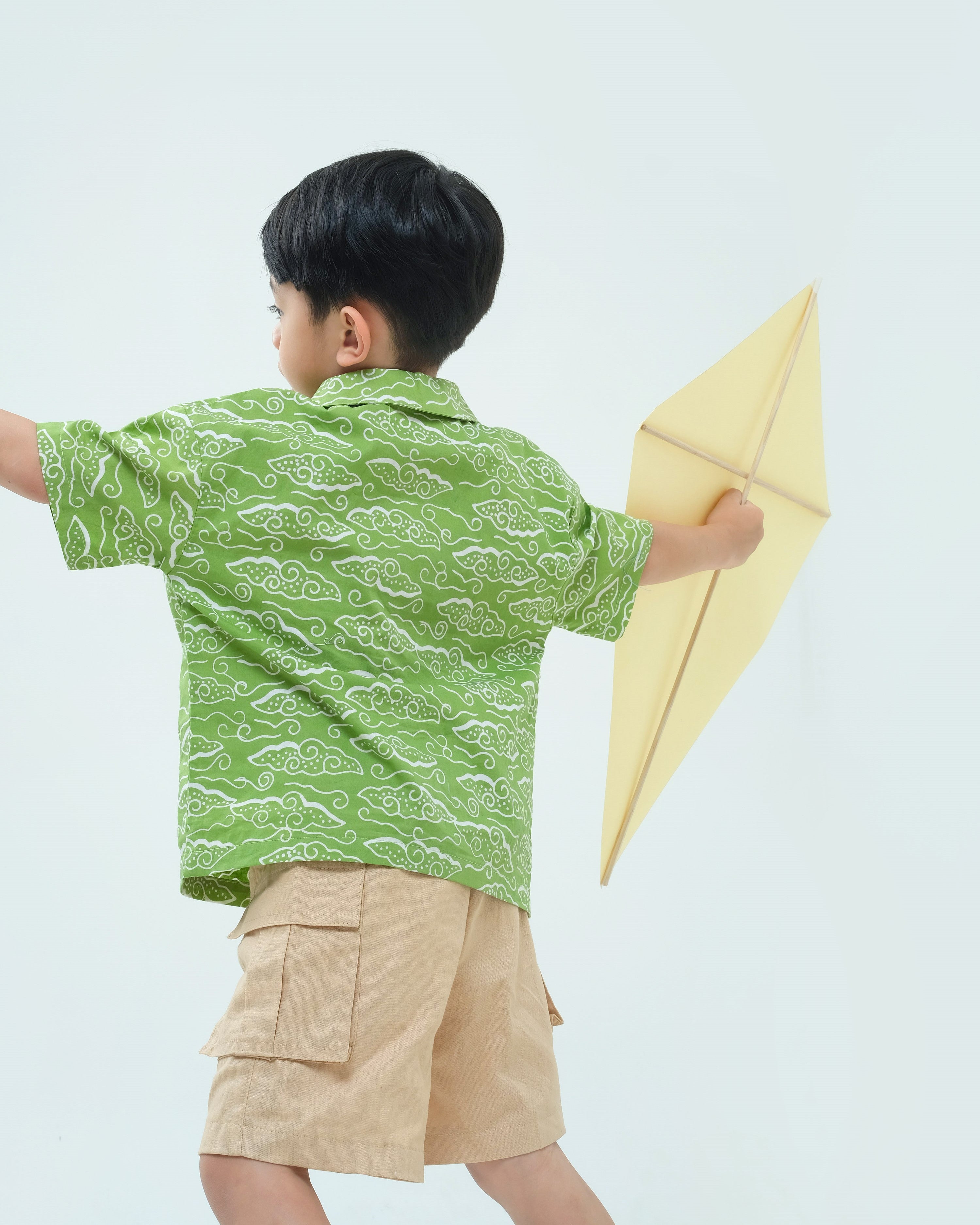 Megamendung Batik Polo Shirt