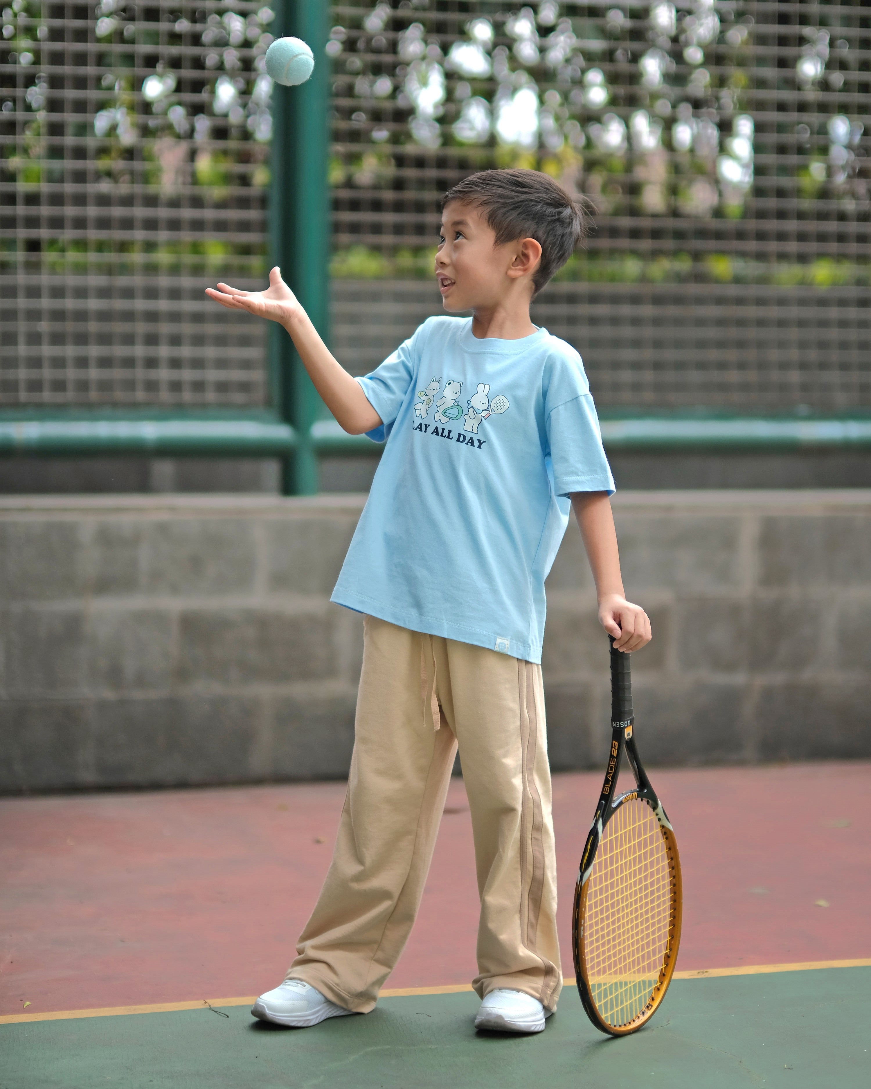 Play All Day T-Shirt in Blue