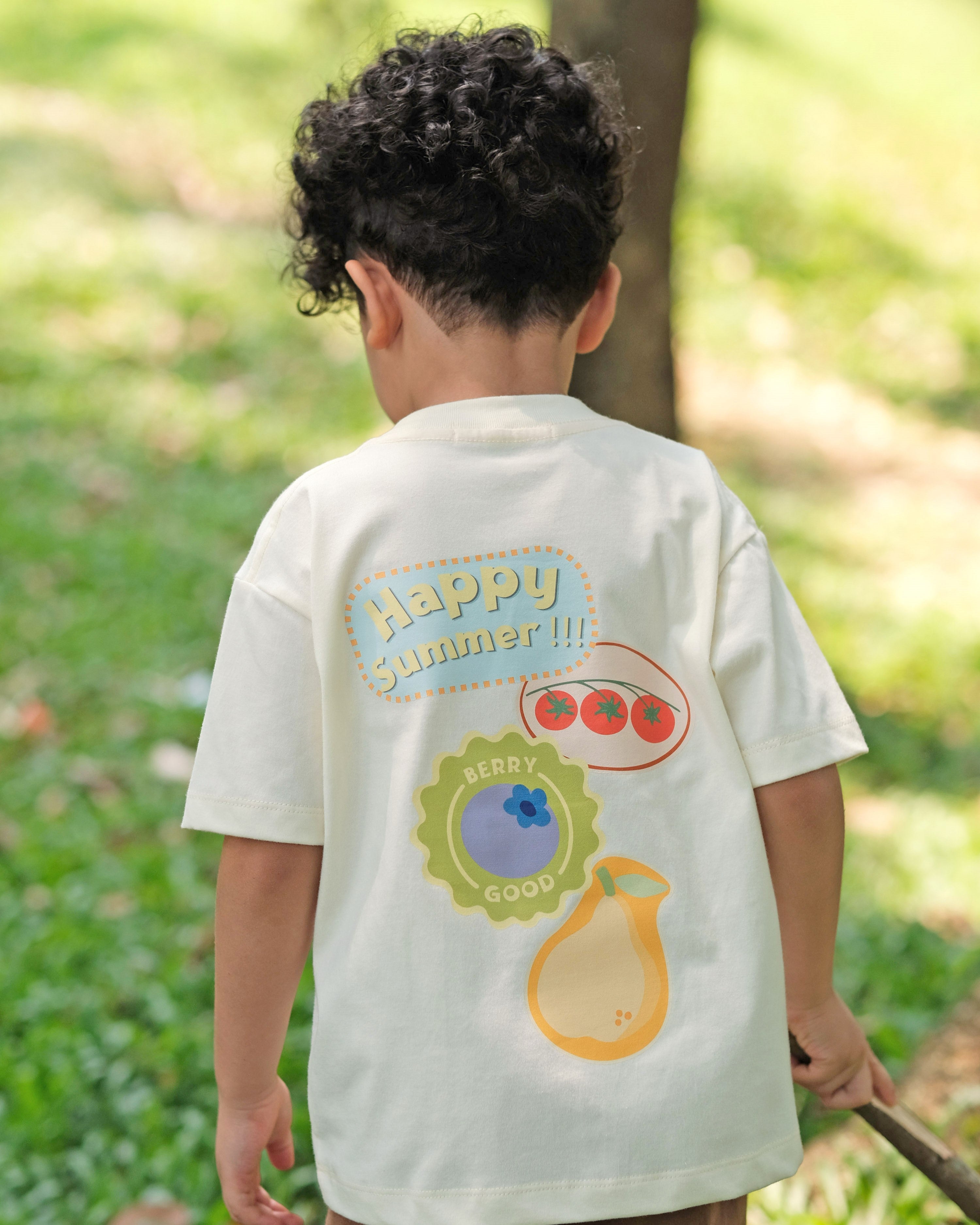 Summer T-Shirt in Vanilla