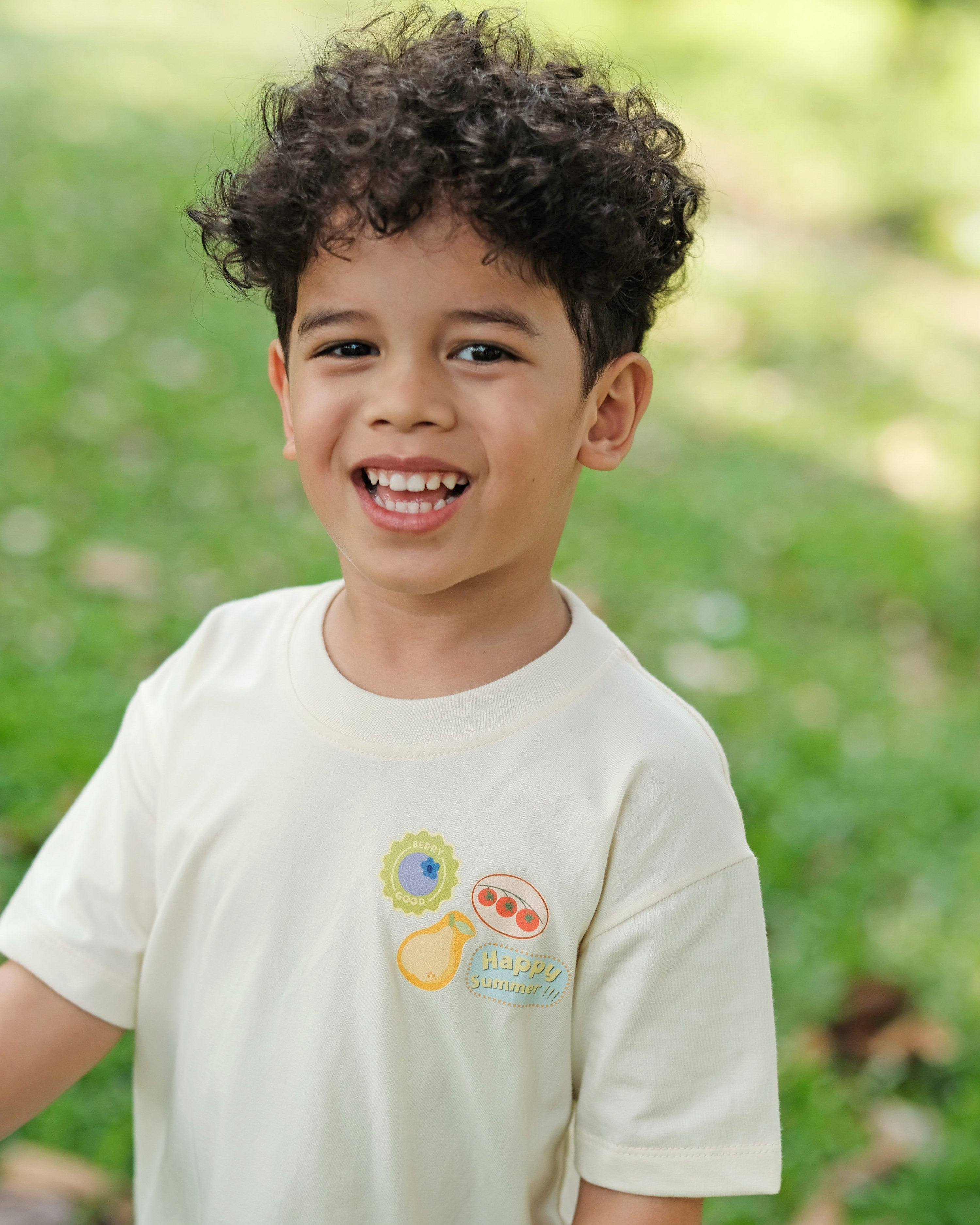 Summer T-Shirt in Vanilla