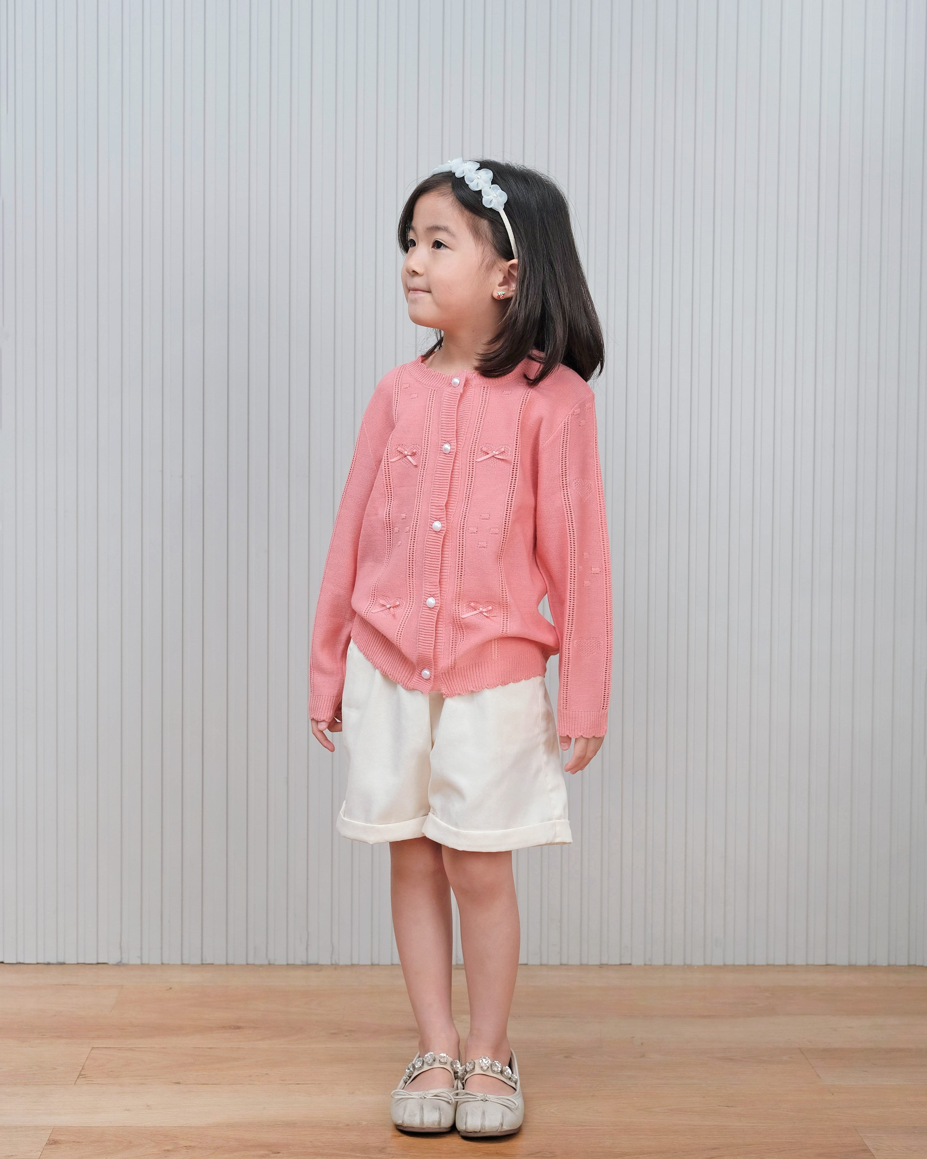LIMITED EDITION Amora Knit Cardigan in Peony