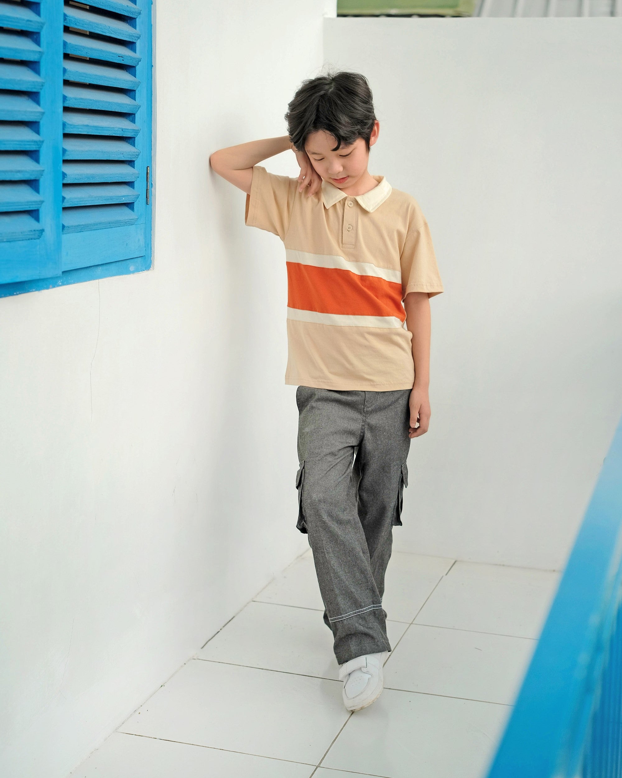 Hugo Polo Shirt in Tangerine