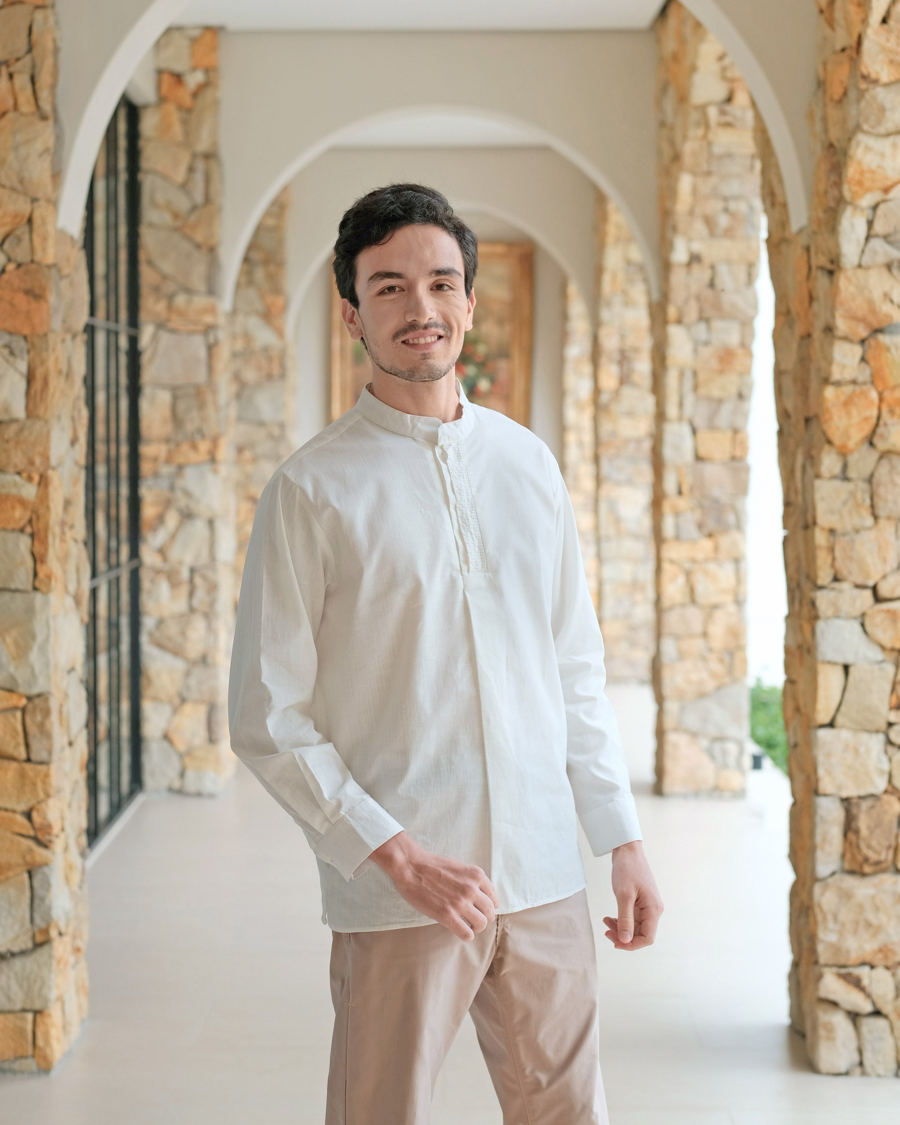 Mr. Ash Koko Shirt in Broken White