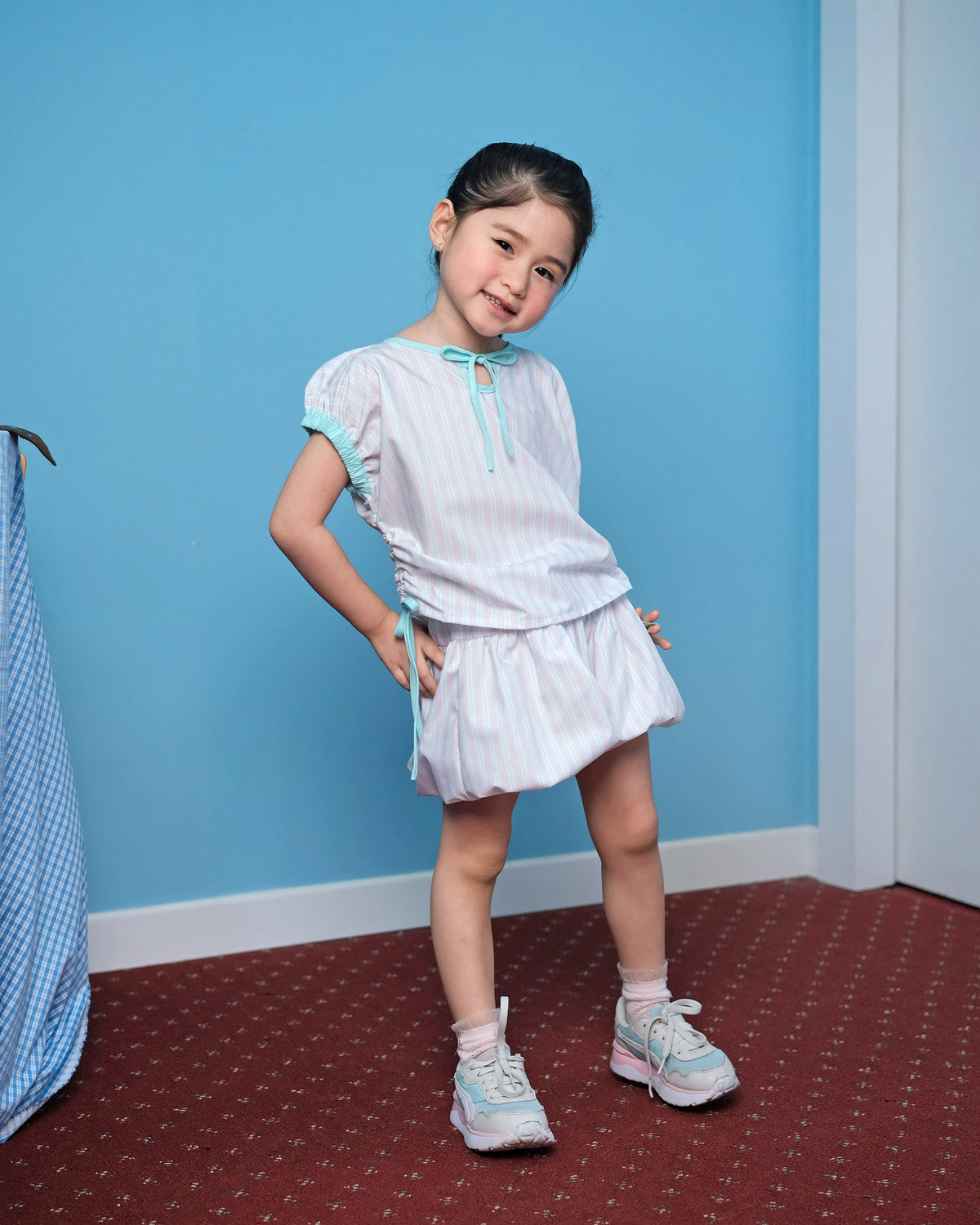 Lila Balloon Short
