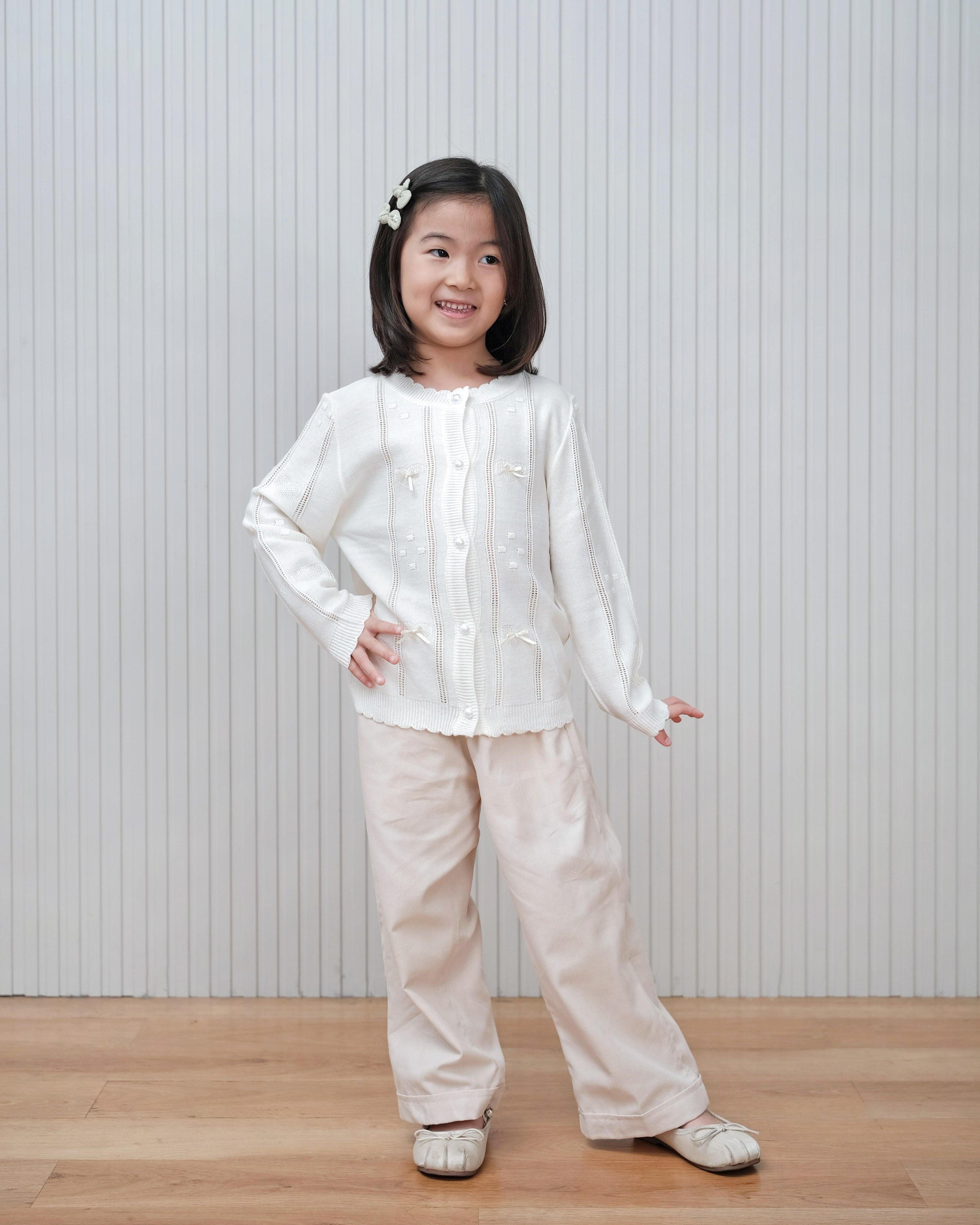 LIMITED EDITION Amora Knit Cardigan in Beige