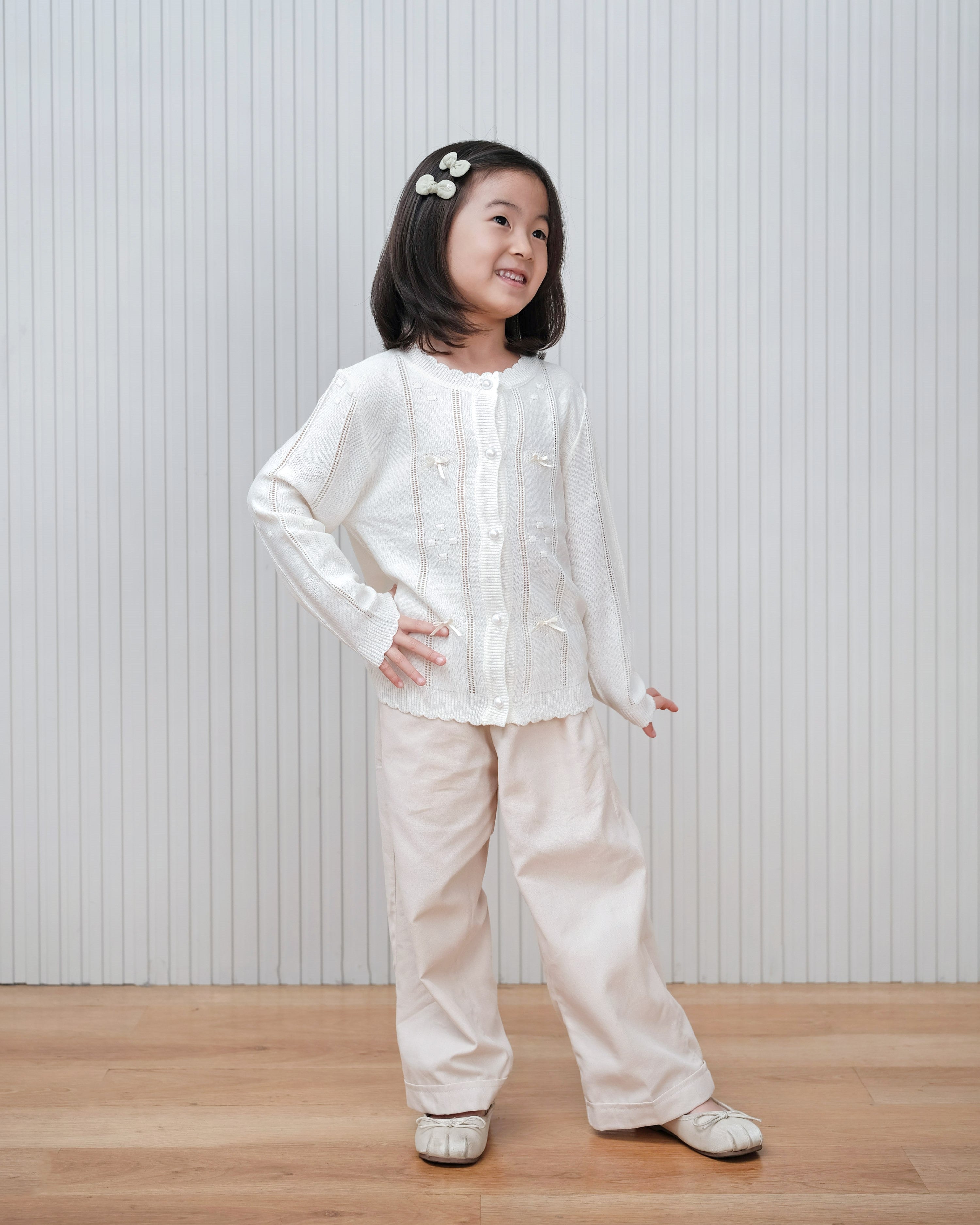 LIMITED EDITION Amora Knit Cardigan in Beige