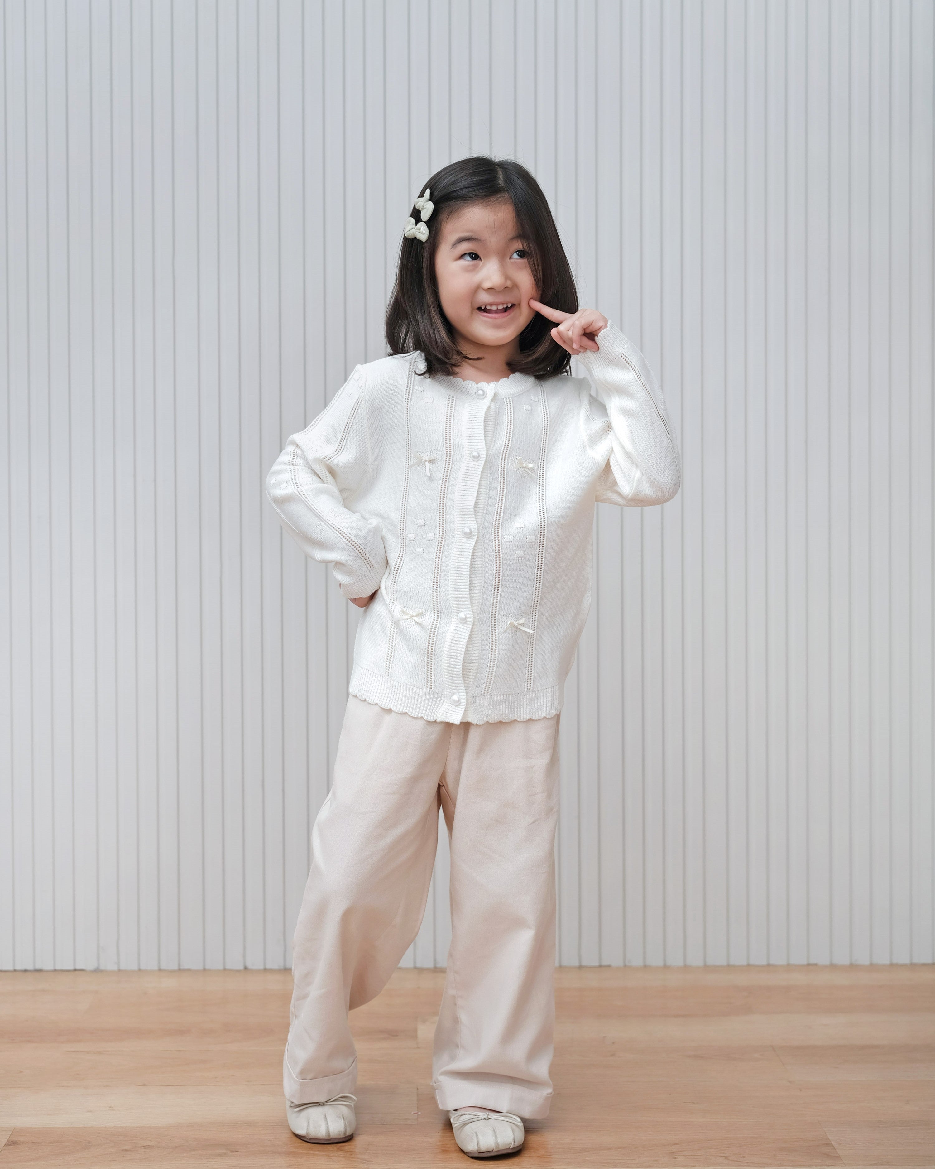 LIMITED EDITION Amora Knit Cardigan in Beige