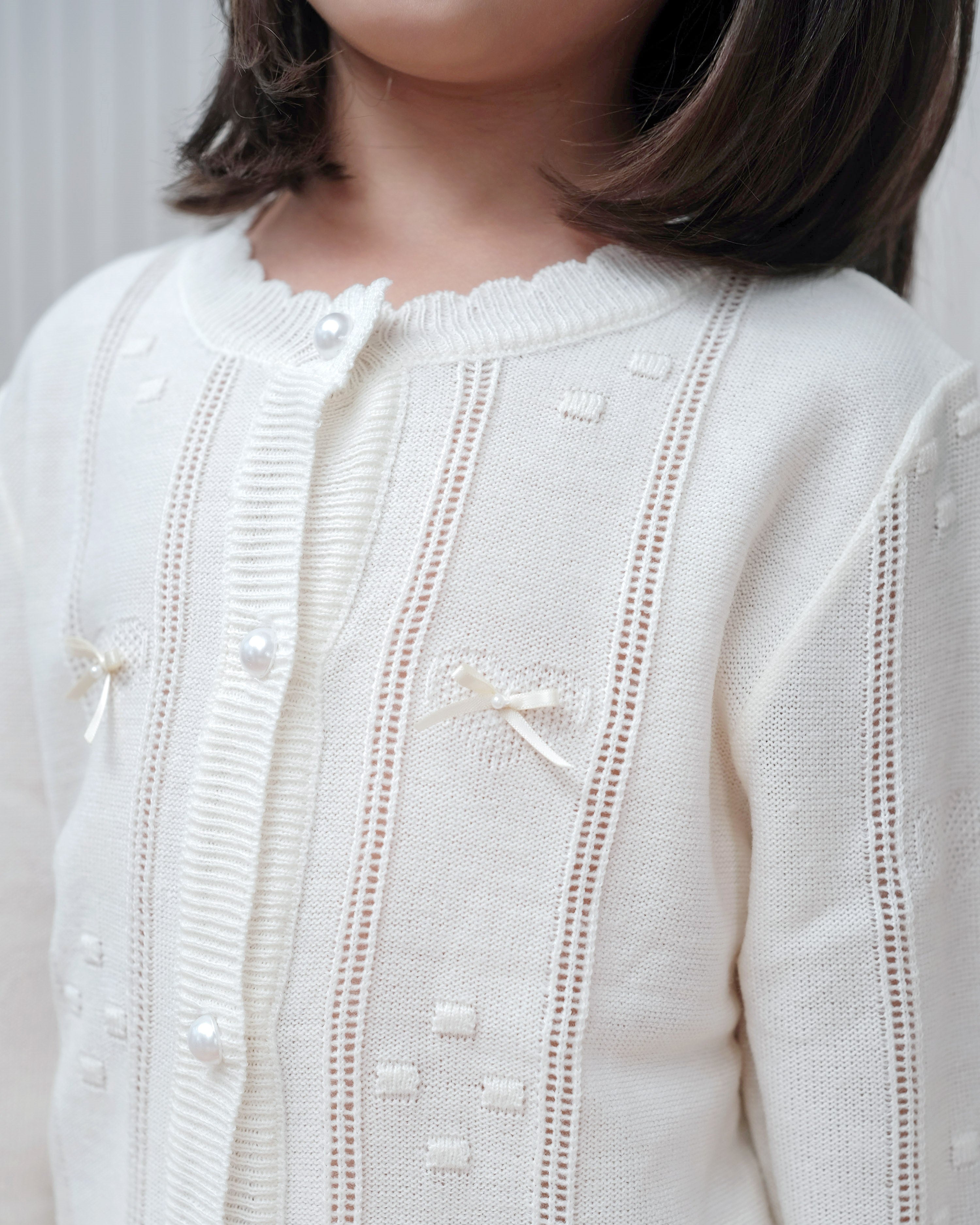 LIMITED EDITION Amora Knit Cardigan in Beige